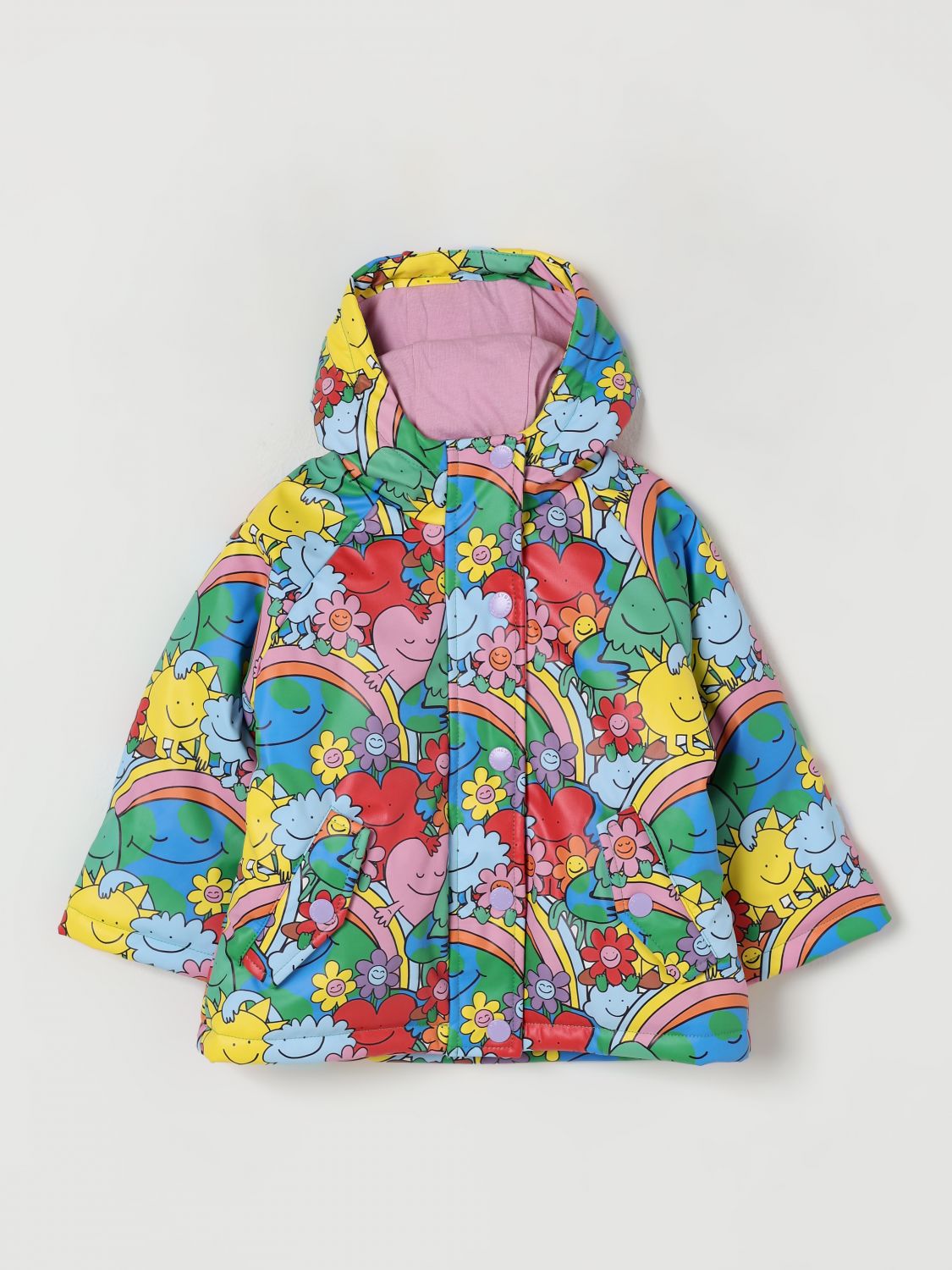 Stella McCartney STELLA MCCARTNEY KIDS Coat Kids color Multicolor　STELLA MCCARTNEY KIDS コート キッズカラー マルチカラー