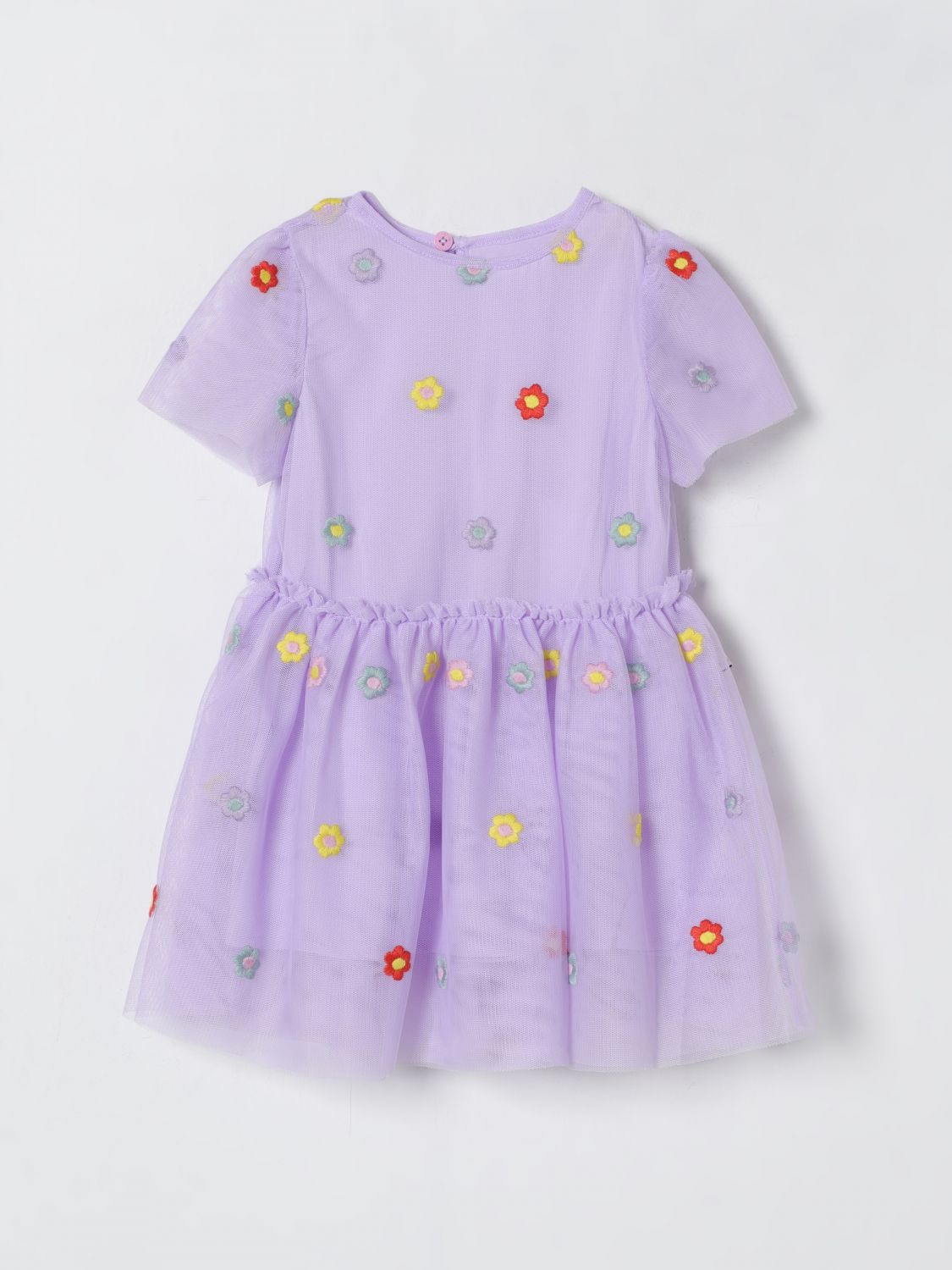 Stella Mccartney Babies' Romper  Kids Kids Color Violet In Animal Print