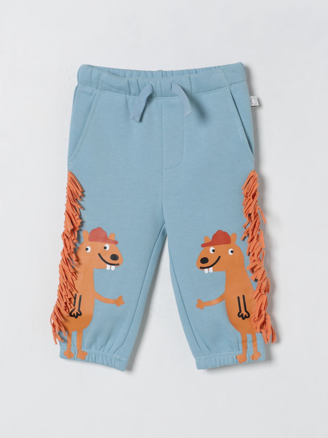 Stella Mccartney Babies' Pants  Kids Kids Color Gnawed Blue In Multi