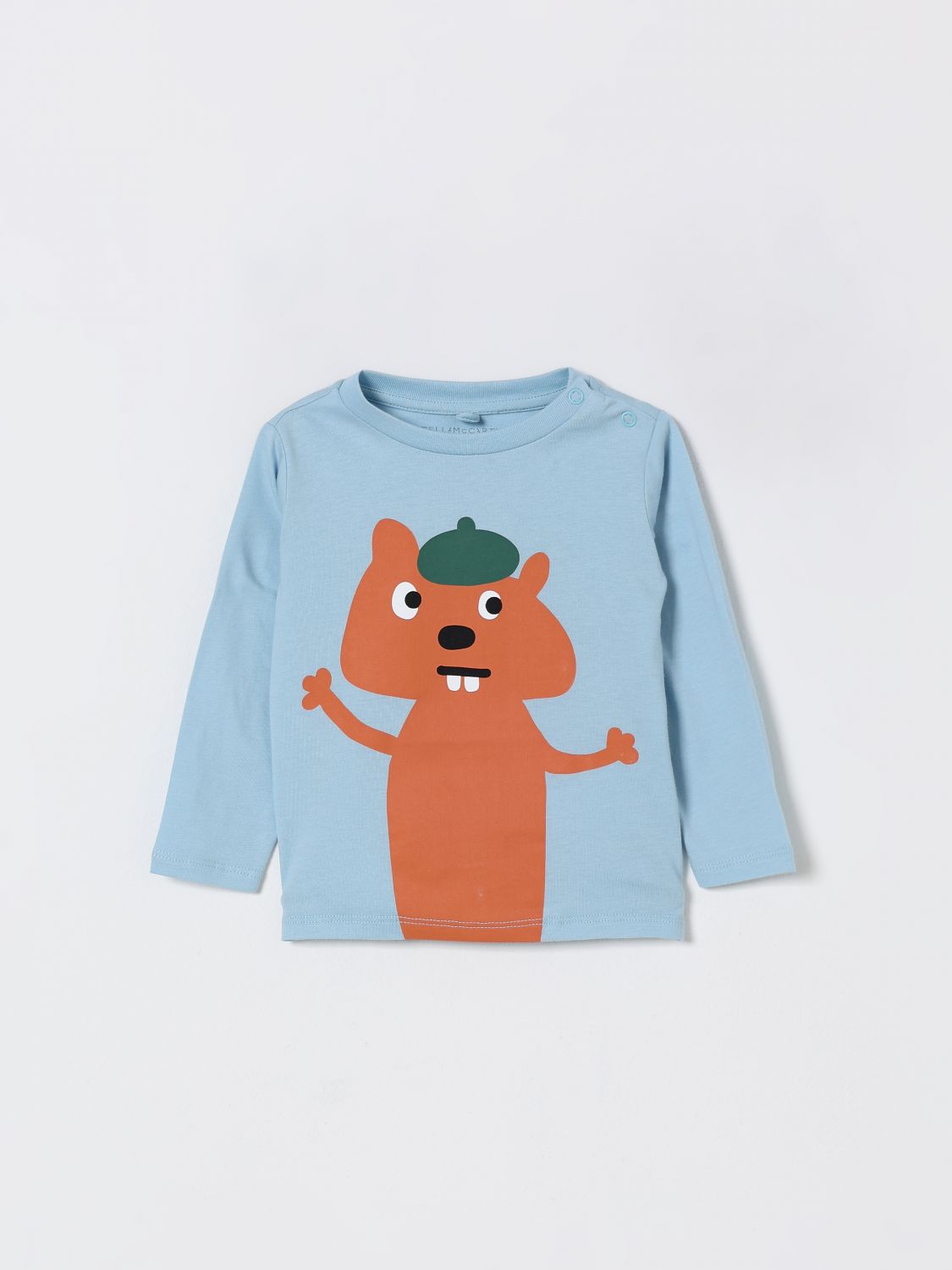 Stella Mccartney T-shirt  Kids Kids Color Gnawed Blue In Blue