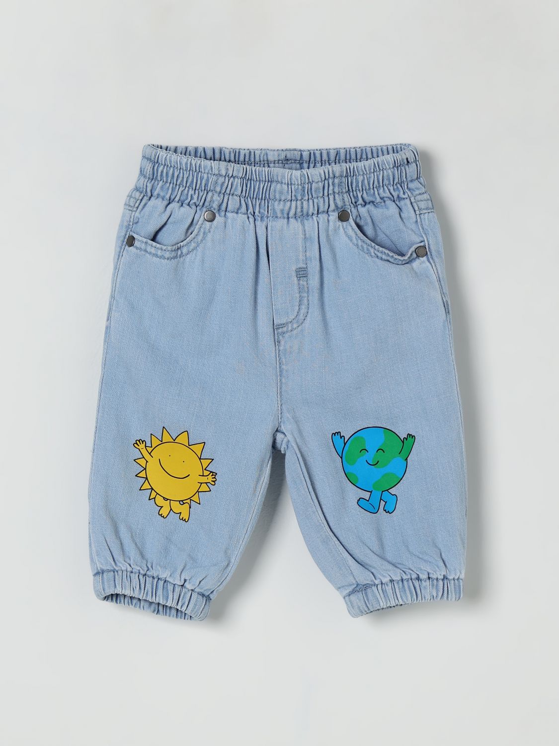 Stella Mccartney Jeans Kids Kids Color Stone Washed In Blue