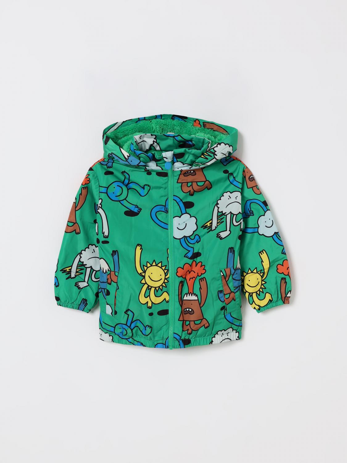 Stella McCartney STELLA MCCARTNEY KIDS Jacket Kids color Green　STELLA MCCARTNEY KIDS ジャケット キッズカラー グリーン