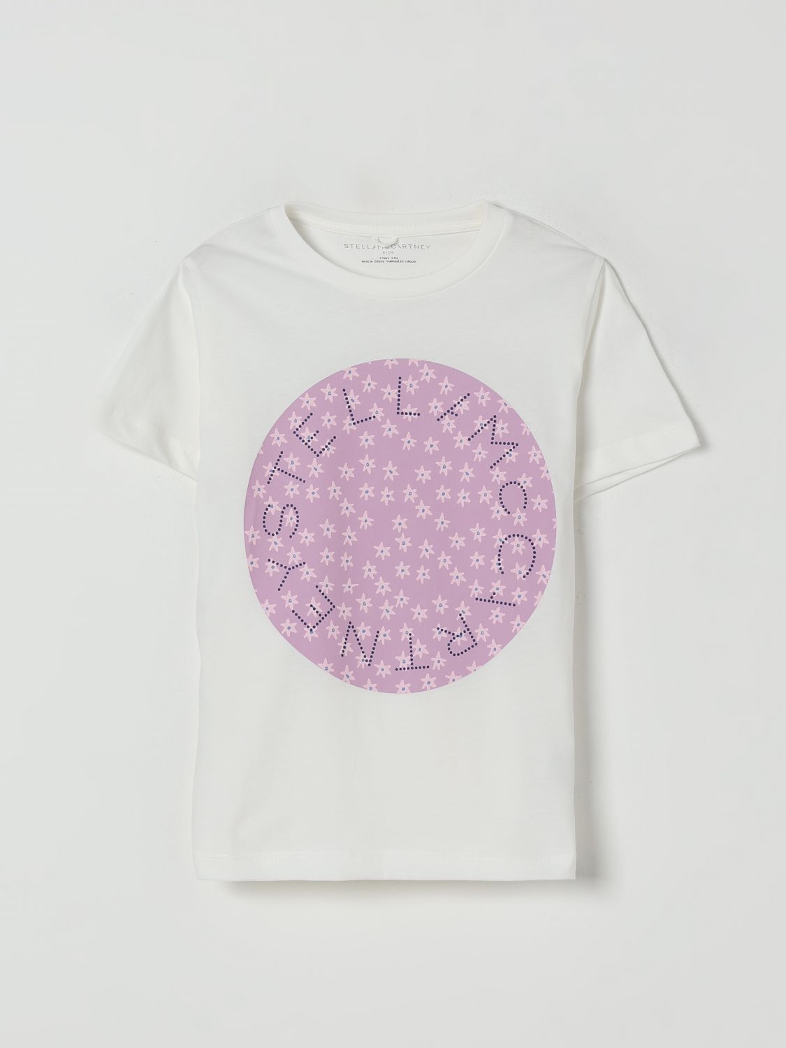 Stella Mccartney T-shirt  Kids Kids Color Ivory In Purple