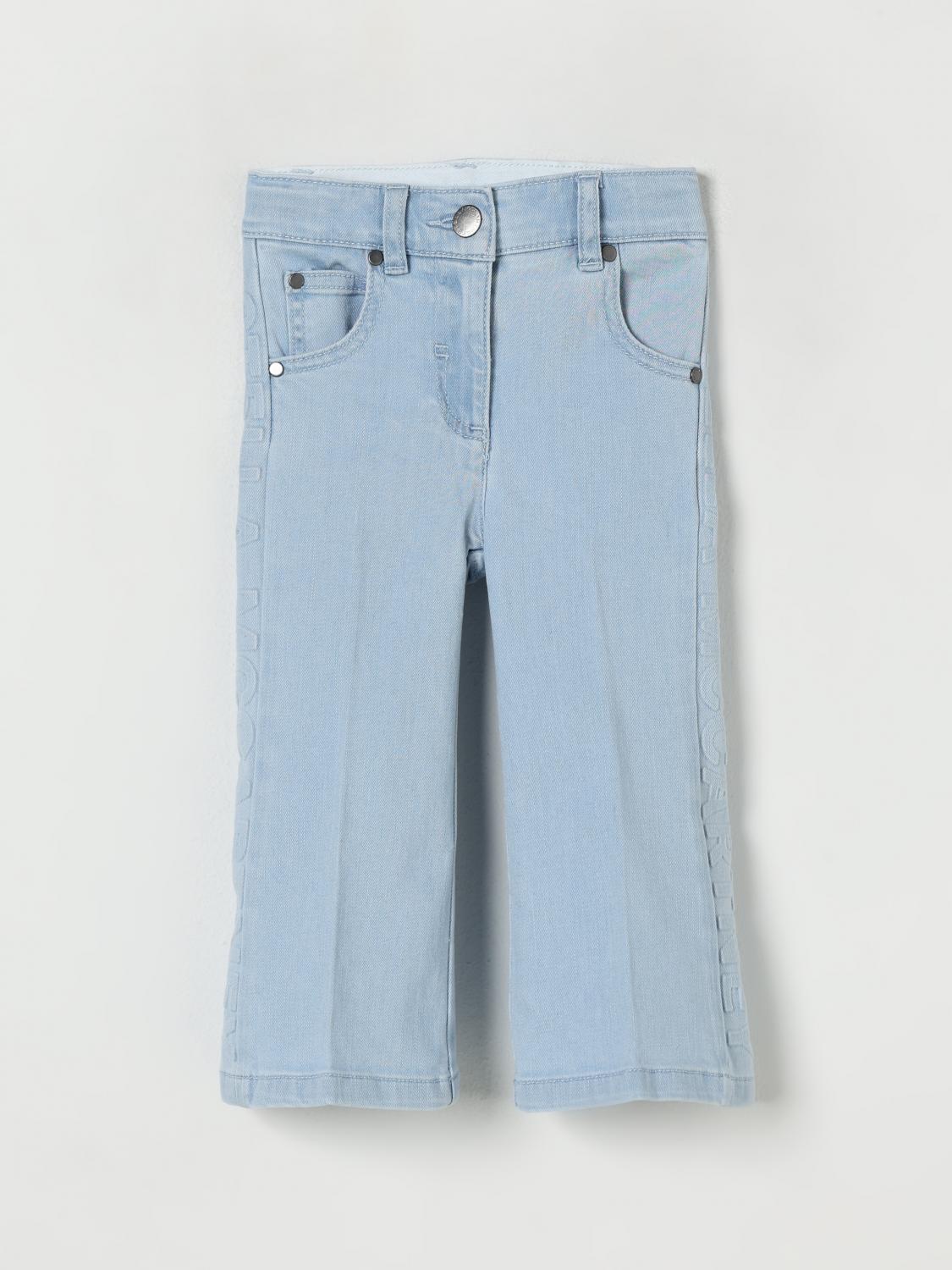 STELLA MCCARTNEY KIDS Jeans Kinder Farbe Stone Washed