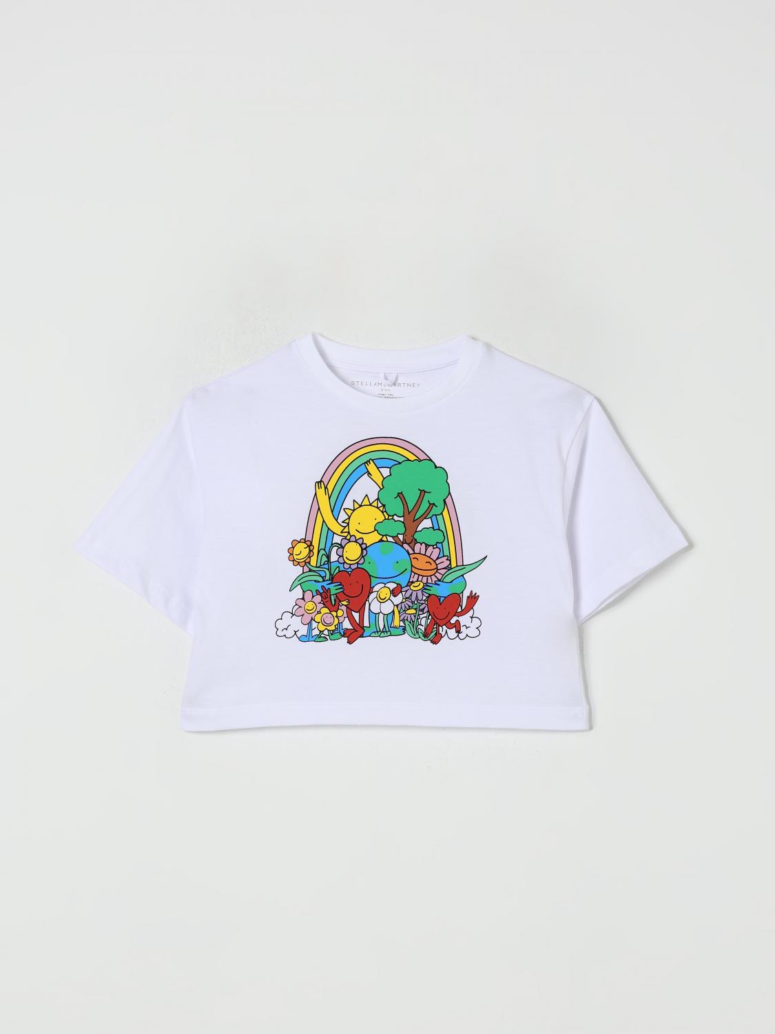 STELLA MCCARTNEY KIDS T-Shirt Kids color White　STELLA MCCARTNEY KIDS Tシャツ キッズカラー ホワイト STELLA
