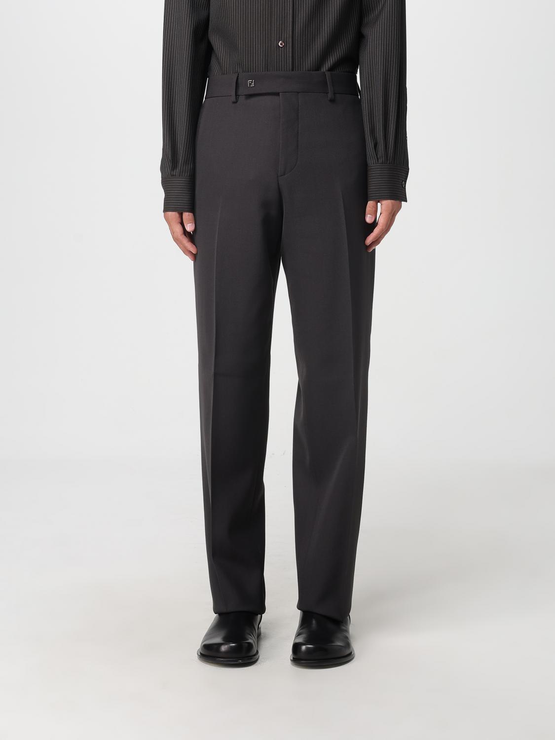FENDI FENDI Pants Men color Brown　FENDI パンツ メンズ カラー ブラウン