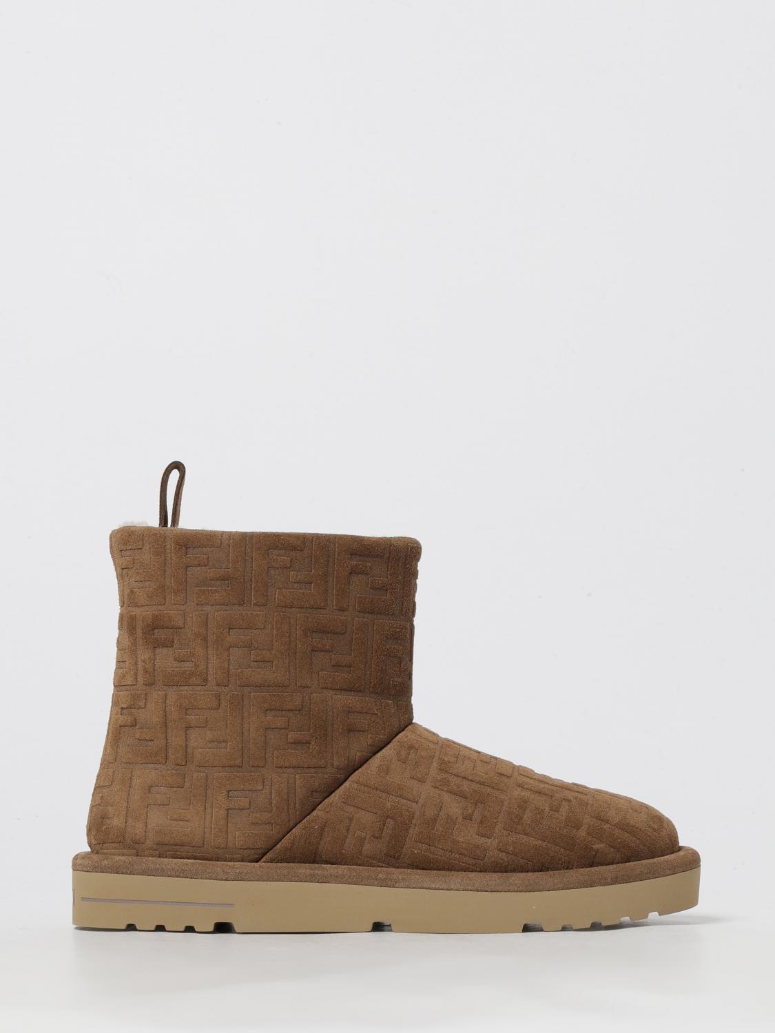 Boot FENDI Men color Tobacco Boot FENDI Men color Tobacco