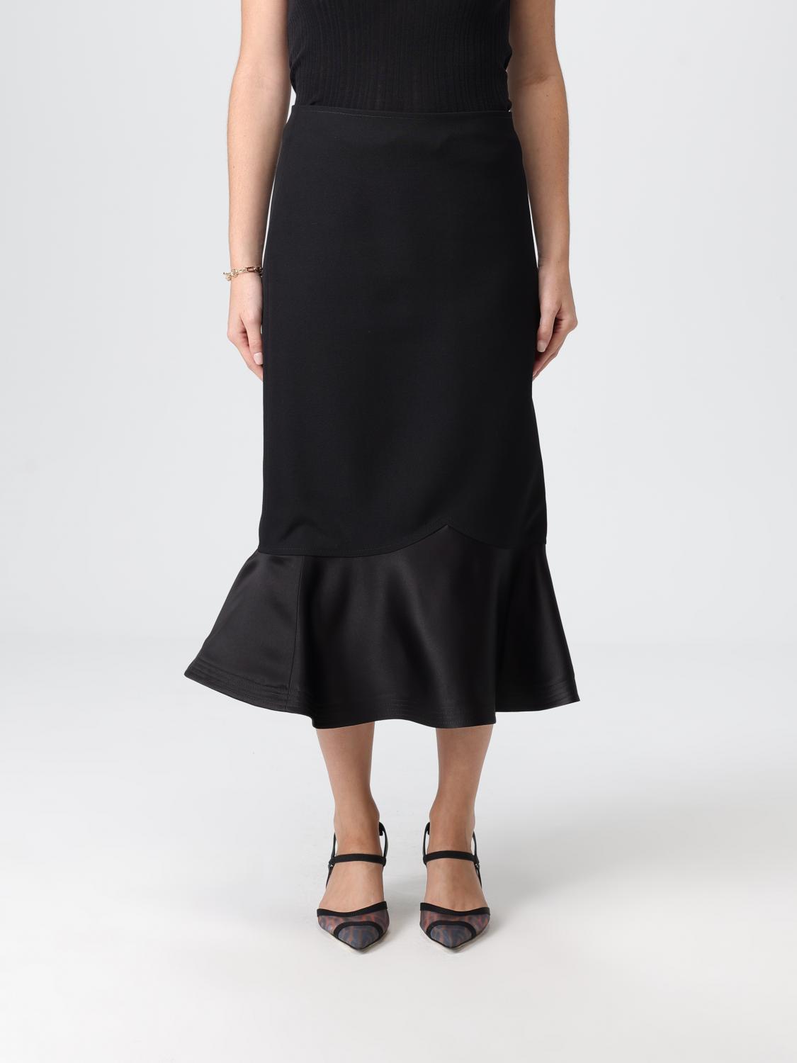 FENDI FENDI Skirt Woman color Black　FENDI スカート レディース カラー ブラック