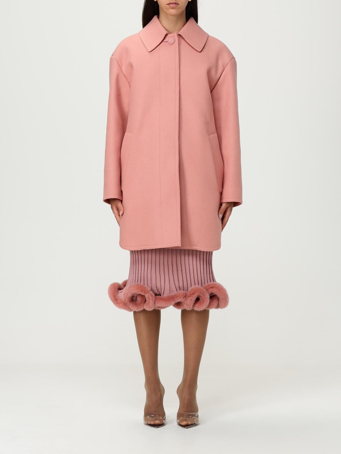 FENDI FENDI Coat Woman color Pink　FENDI コート ウーマン カラー ピンク