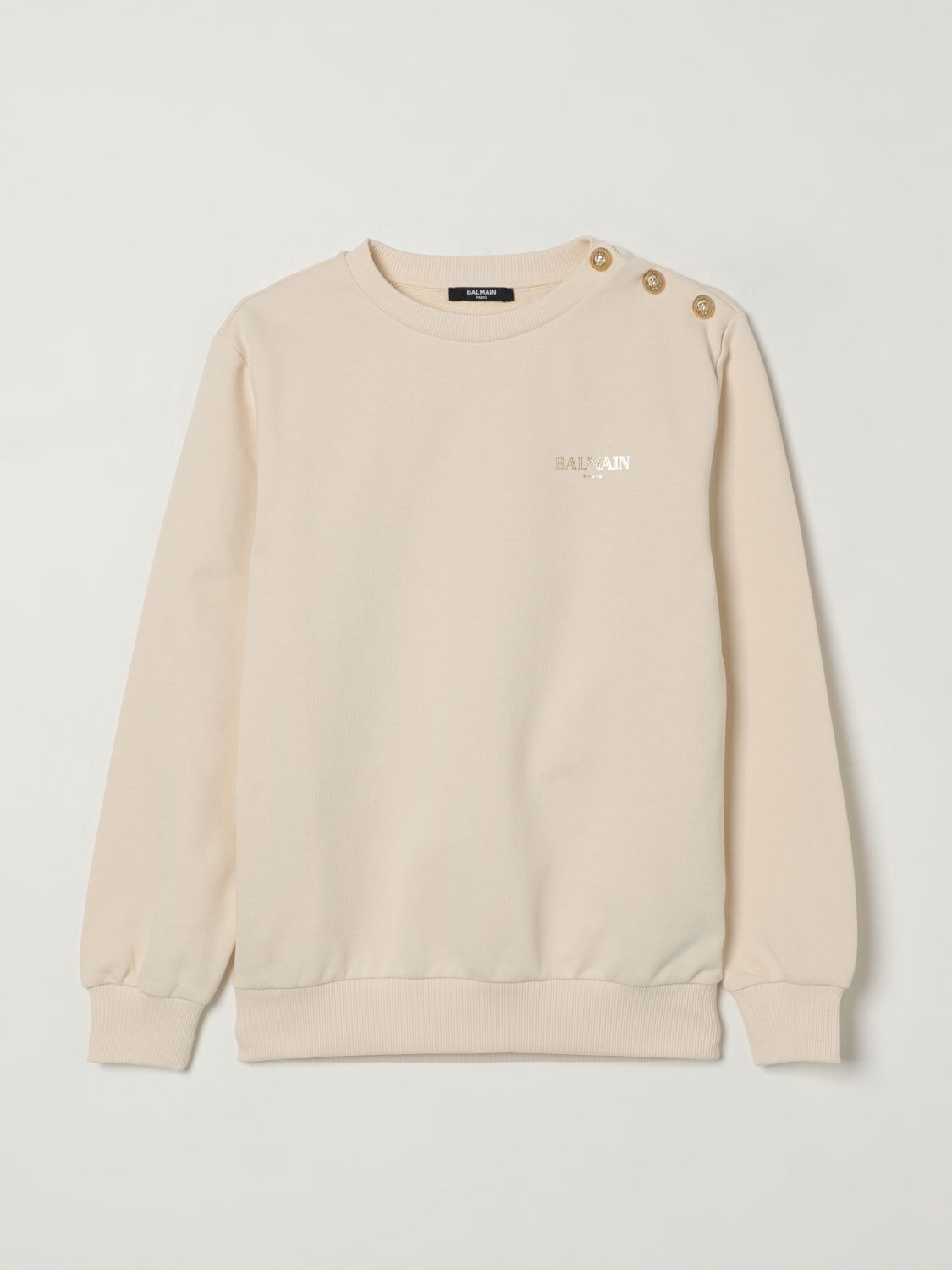 Balmain Sweater  Kids Color White In Neutral