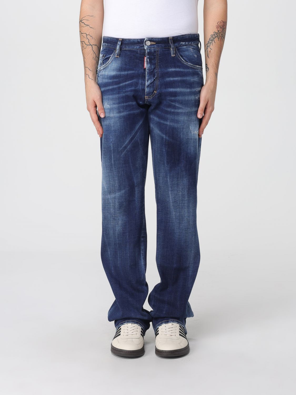 Jeans DSQUARED2 DUCATI Men color Denim Jeans DSQUARED2 DUCATI Men color Denim
