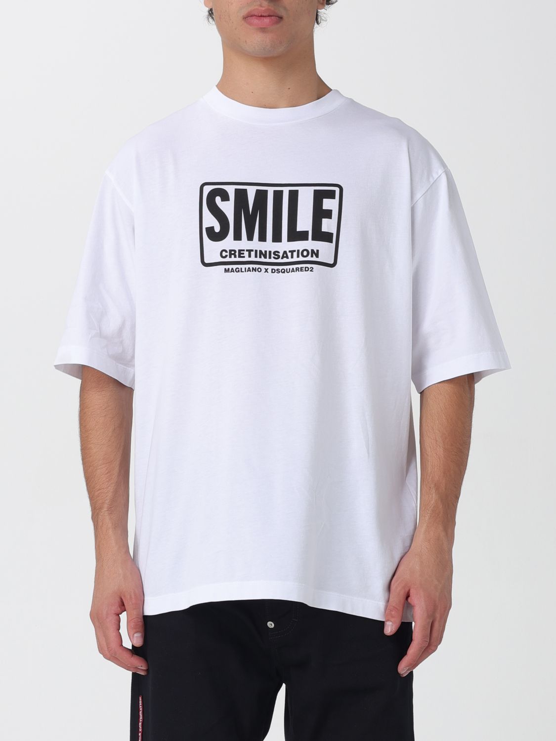 T-Shirt MAGLIANO X DSQUARED2 Men color White