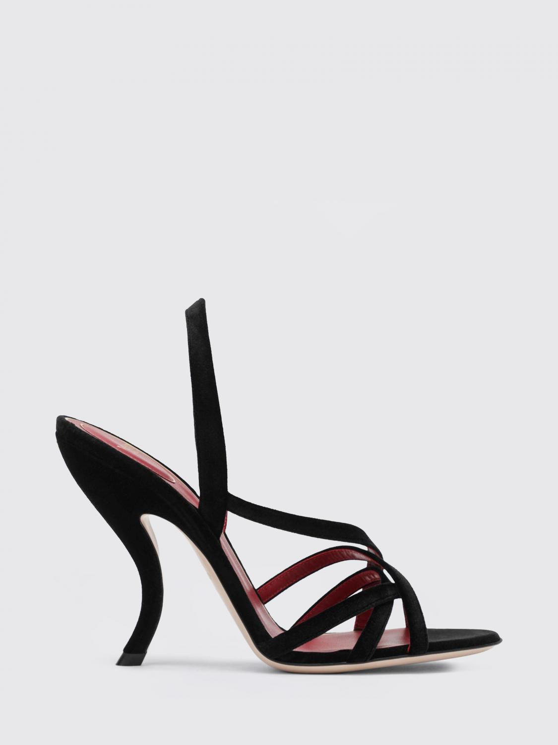 VALENTINO GARAVANI Heeled Sandal Woman color Black