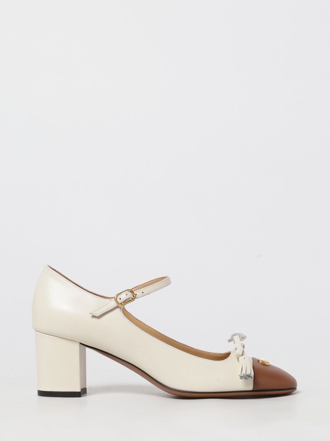 Valentino 60mm Tassel-detail Block-heel Pumps In Multi