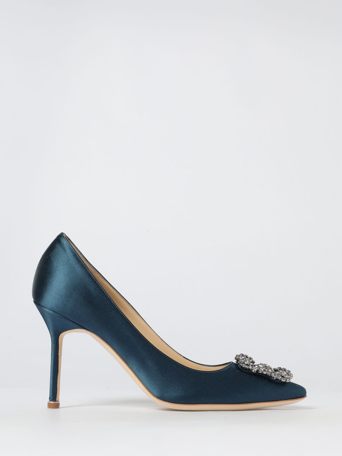Pump MANOLO BLAHNIK Woman color Blue