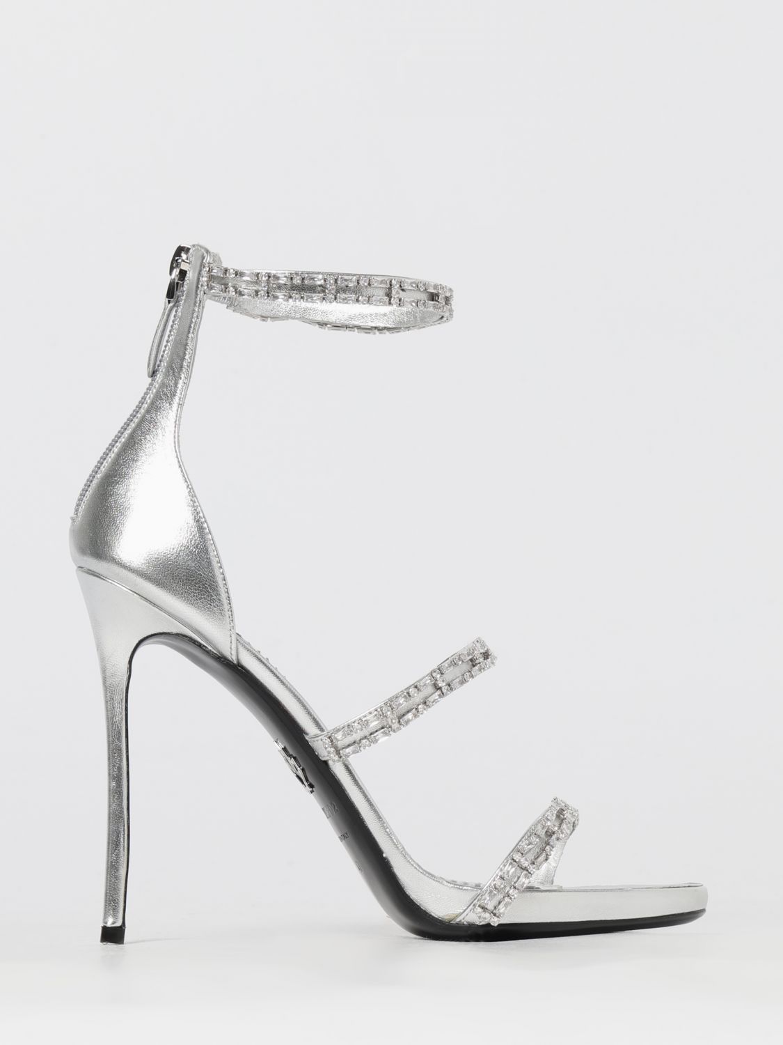 Dsquared2 Shoes Woman Color Silver In Silver