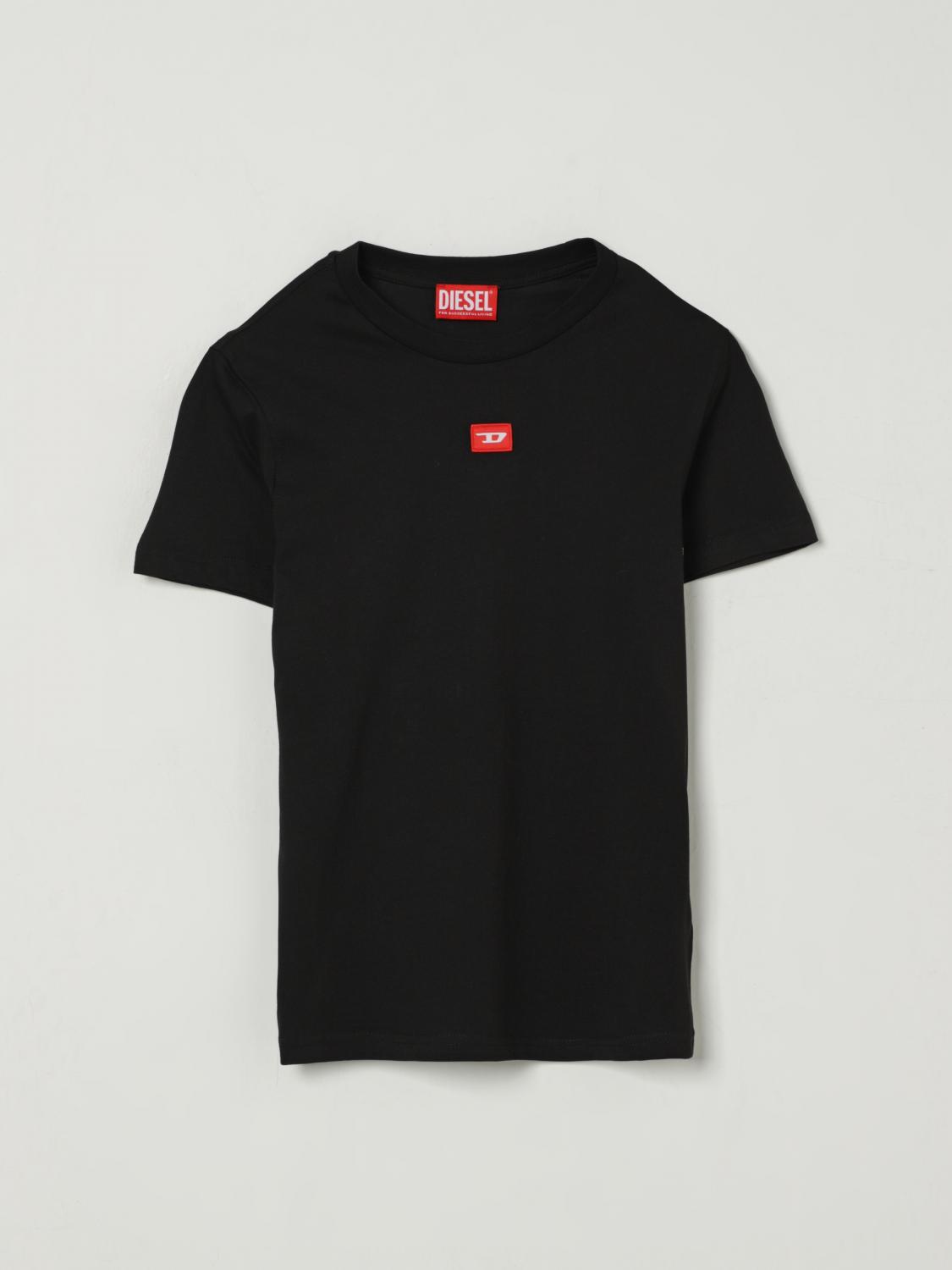 DIESEL T-Shirt Kinder Farbe Schwarz