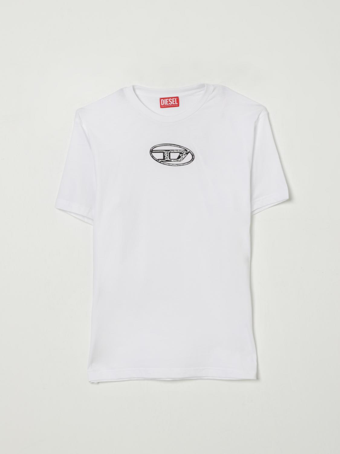 Diesel T-shirt  Kids Color White In White