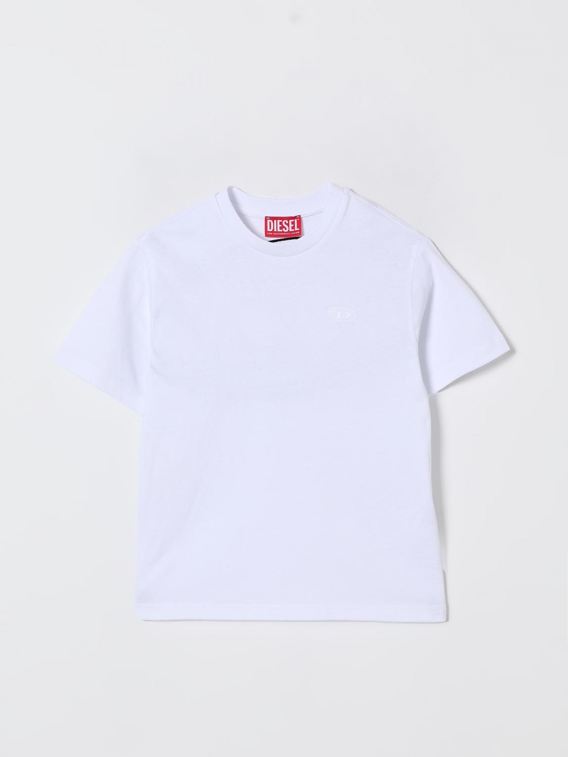 DIESEL T-Shirt Kinder Farbe Weiß