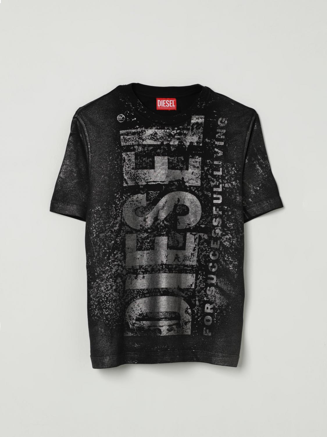 Diesel T-shirt  Kids Color Black In Black