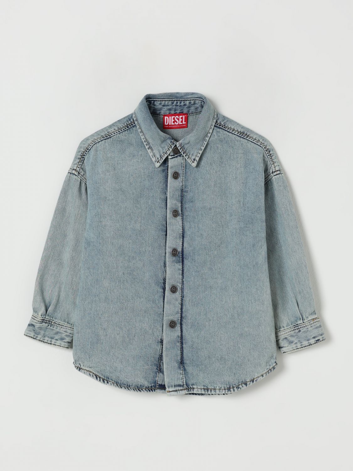 DIESEL Hemd Kinder Farbe Denim