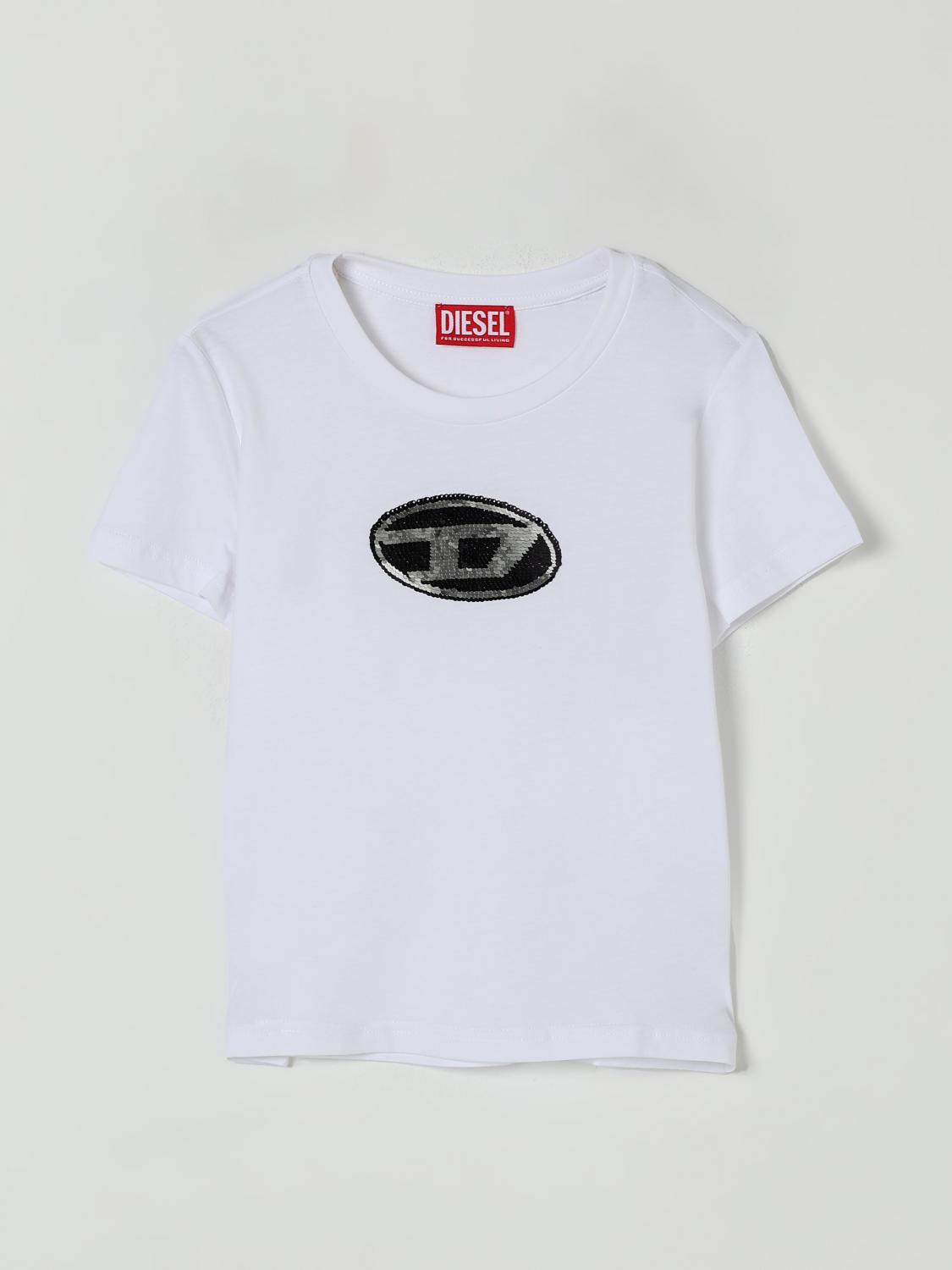 Diesel T-shirt  Kids Color White In White