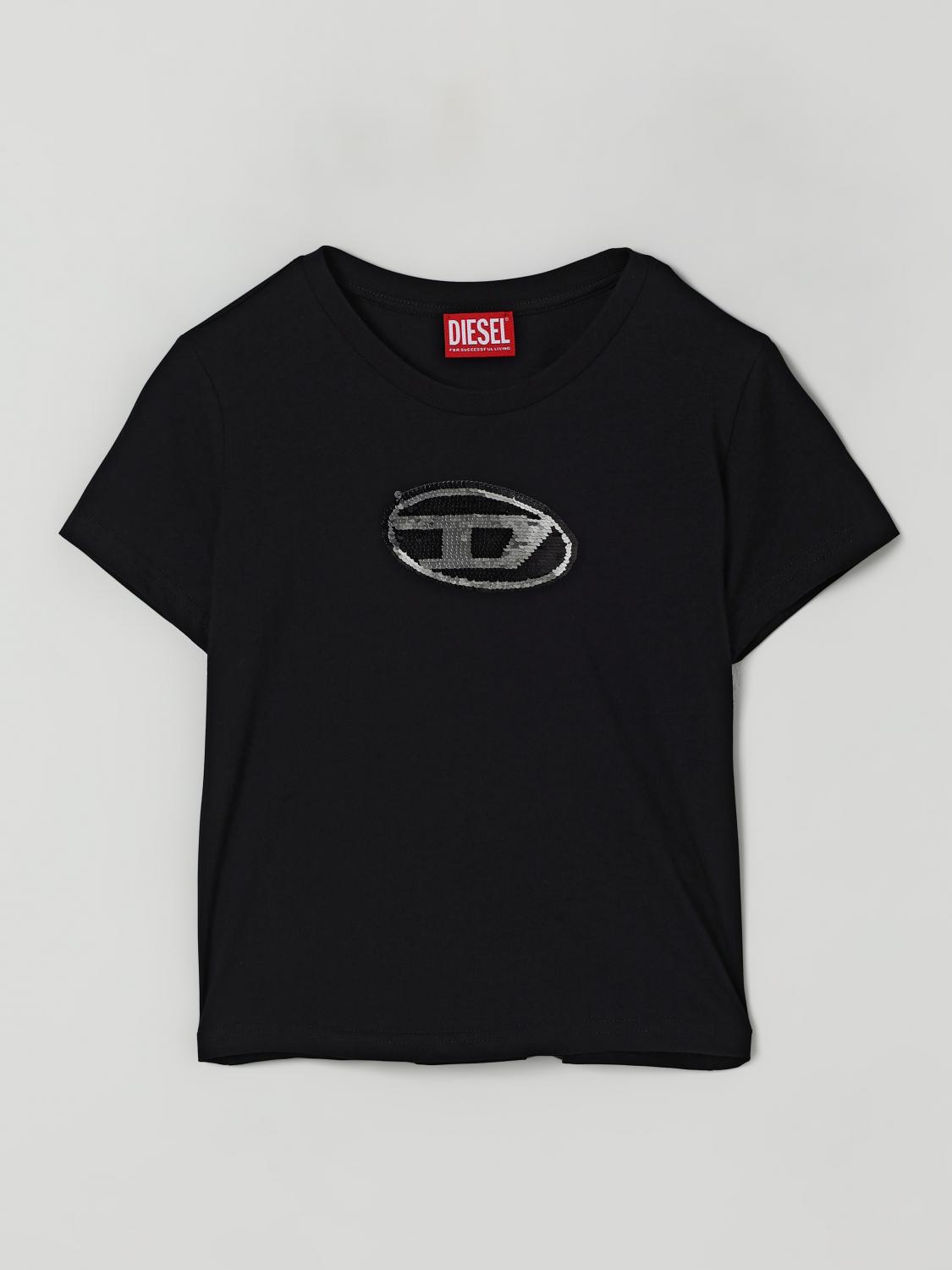Diesel T-shirt  Kids Color Black In Black