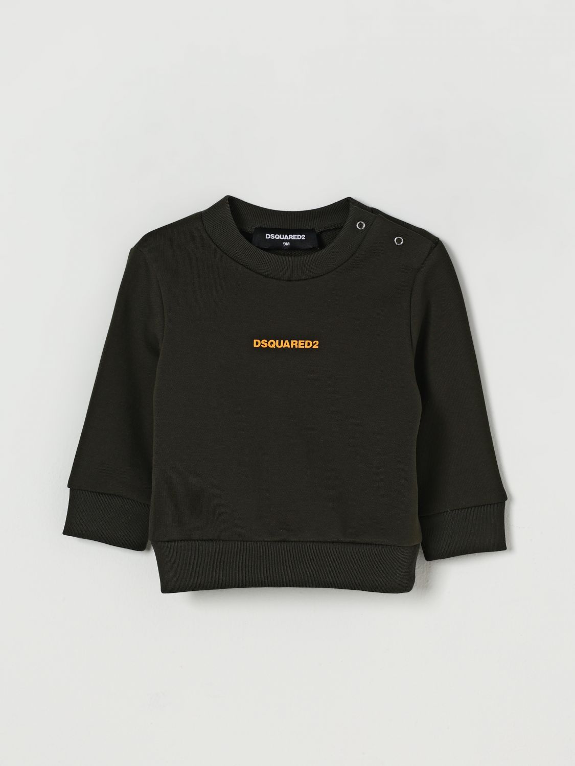 Dsquared2 Sweater Kids Color Green In Black