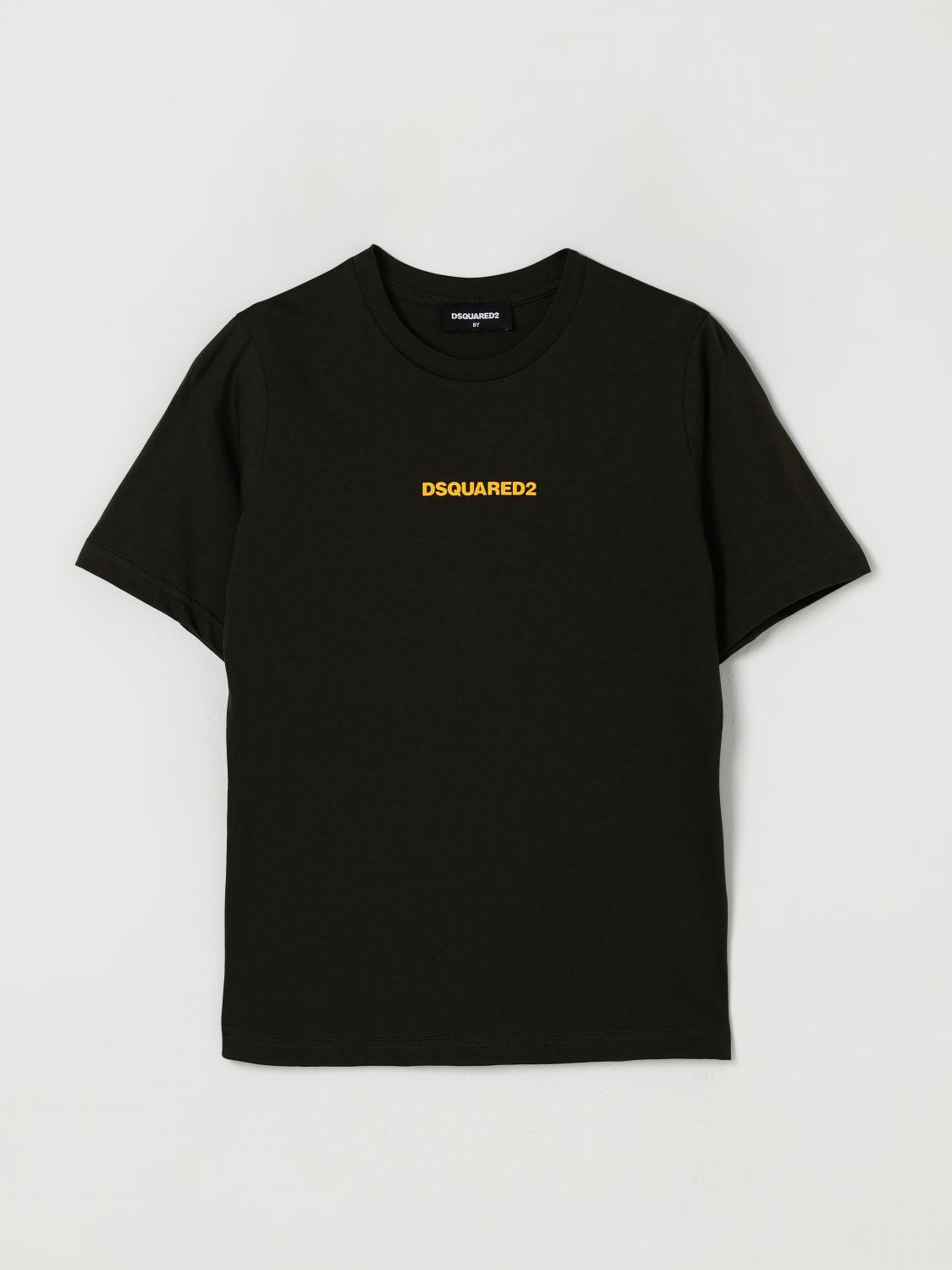 Dsquared2 T-shirt Kids Color Olive In Green
