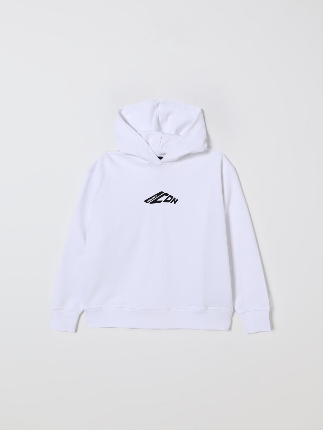 Dsquared2 Sweater Kids Color White In White