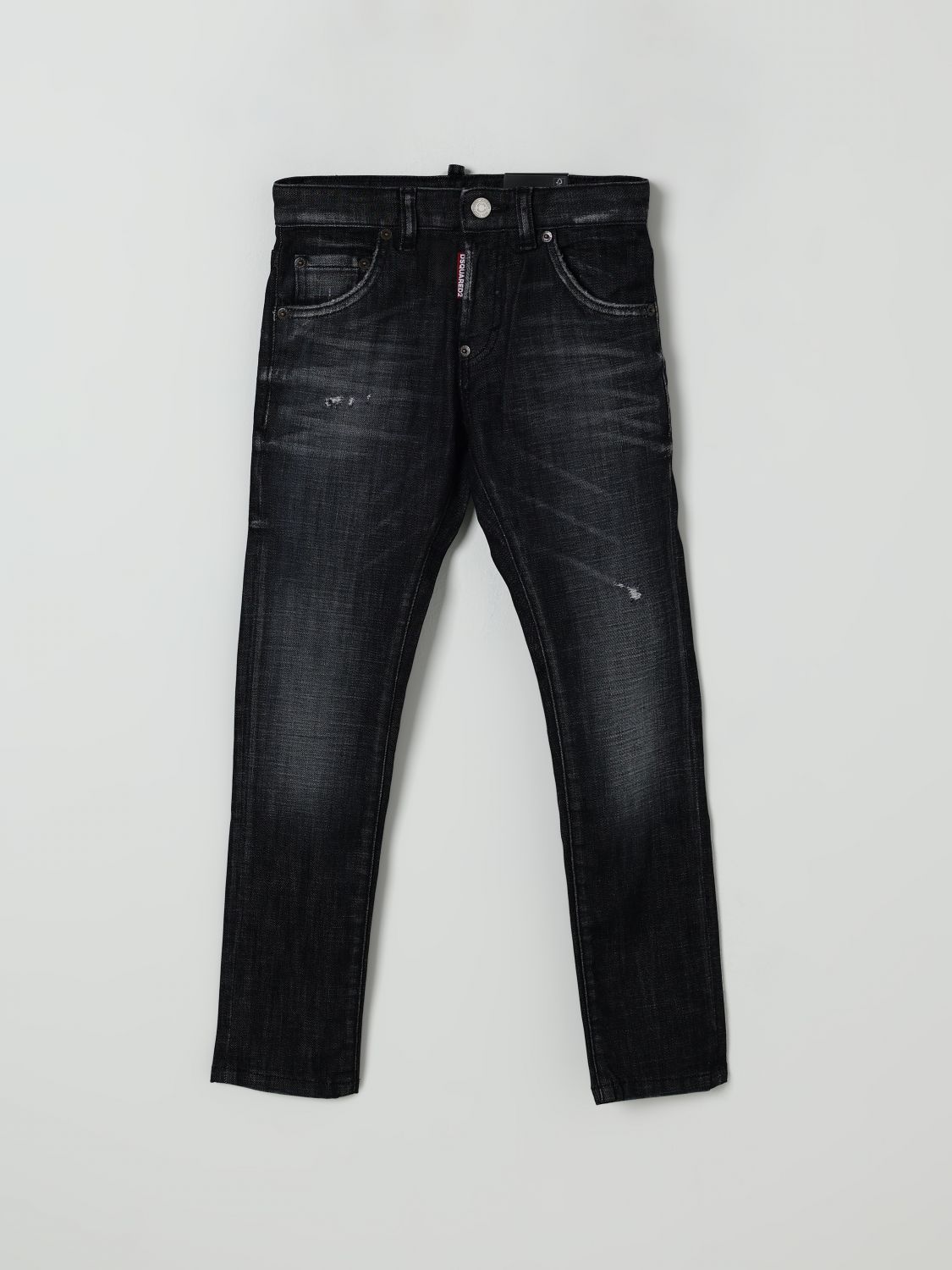 Dsquared2 Jeans Kids Color Black In Black