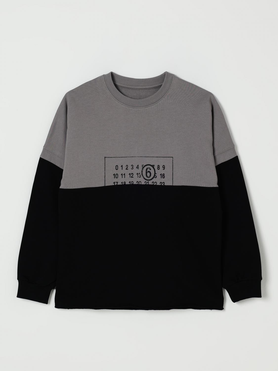 MM6 MAISON MARGIELA Sweater Kids color Grey　MM6 MAISON MARGIELA セーター キッズカラー グレー MM6