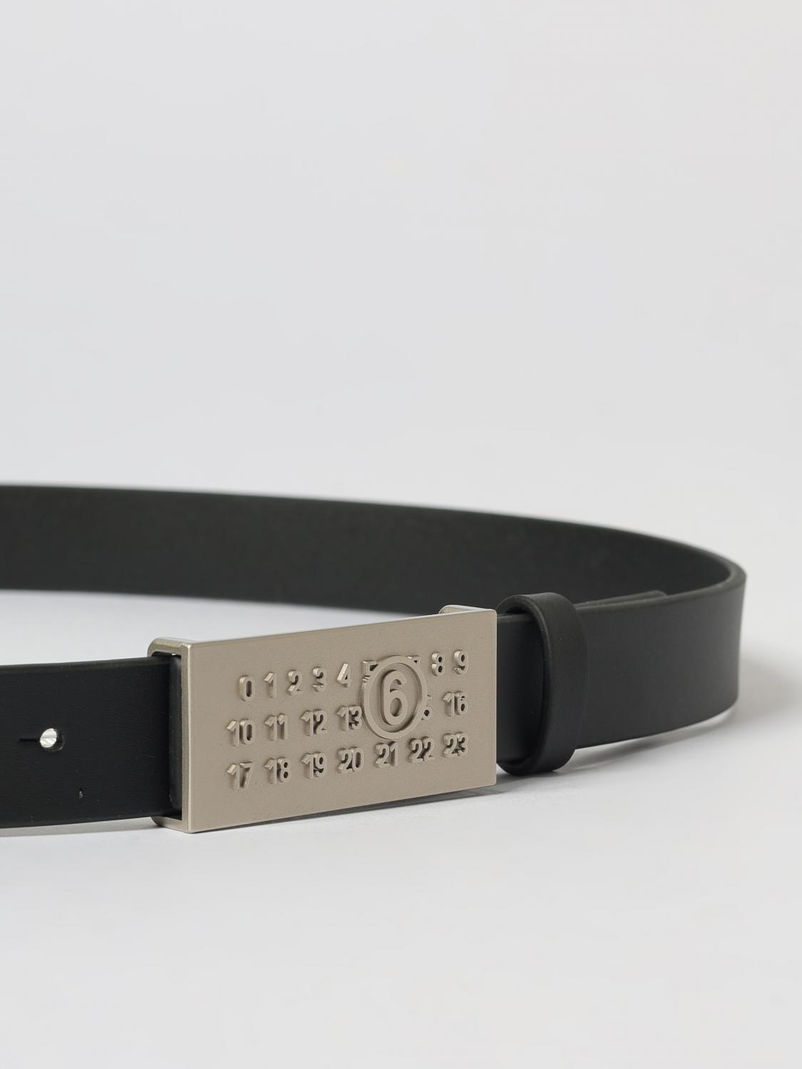 Mm6 Maison Margiela Belt Kids  In Black