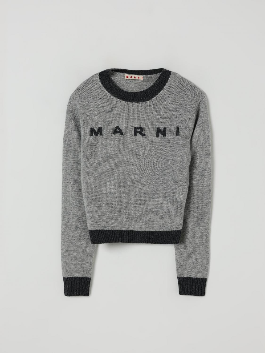 Marni Sweater Kids Color Grey In Gray