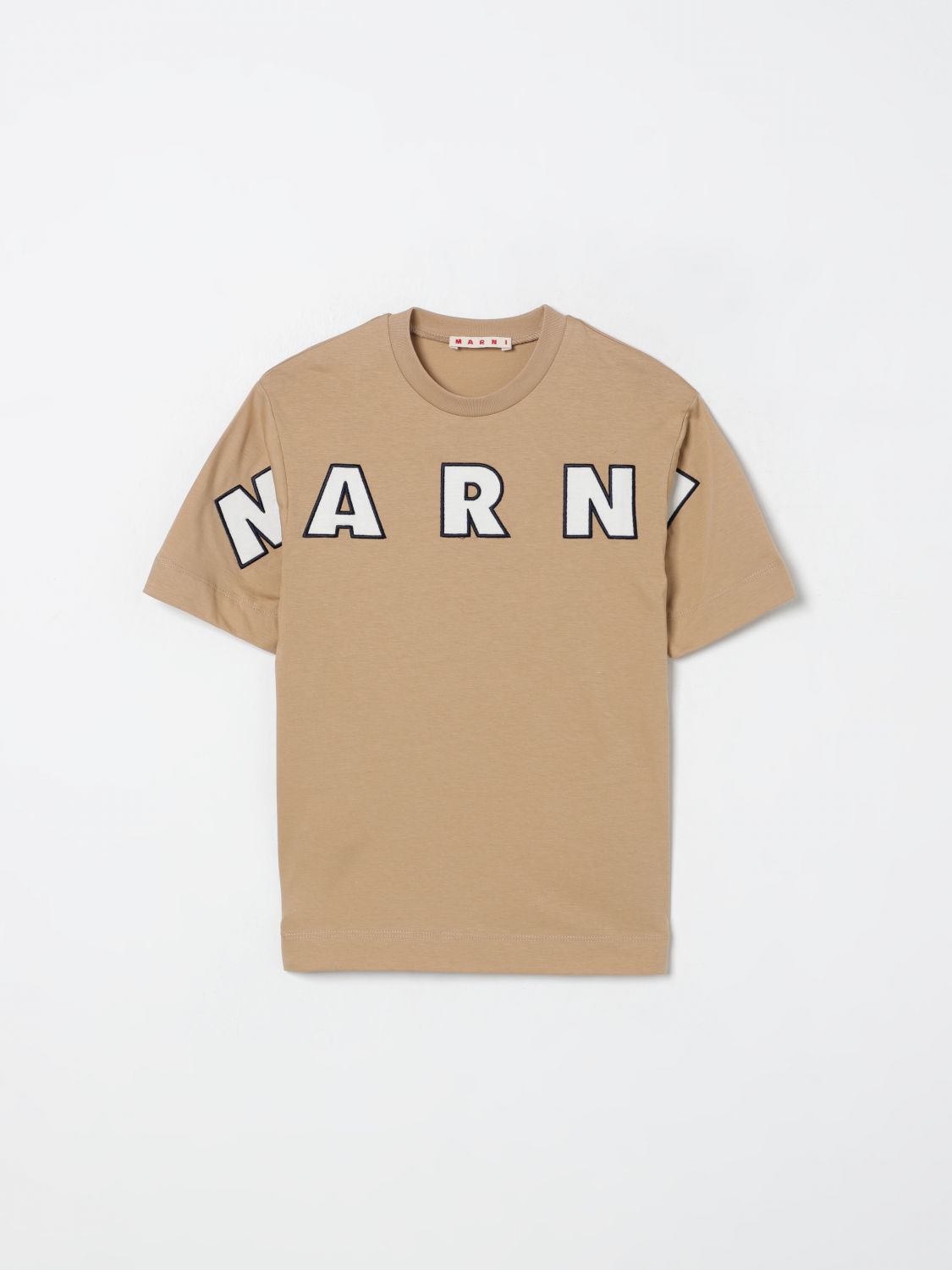 MARNI T-Shirt Kids color Beige　MARNI Tシャツ キッズカラー ベージュ MARNI