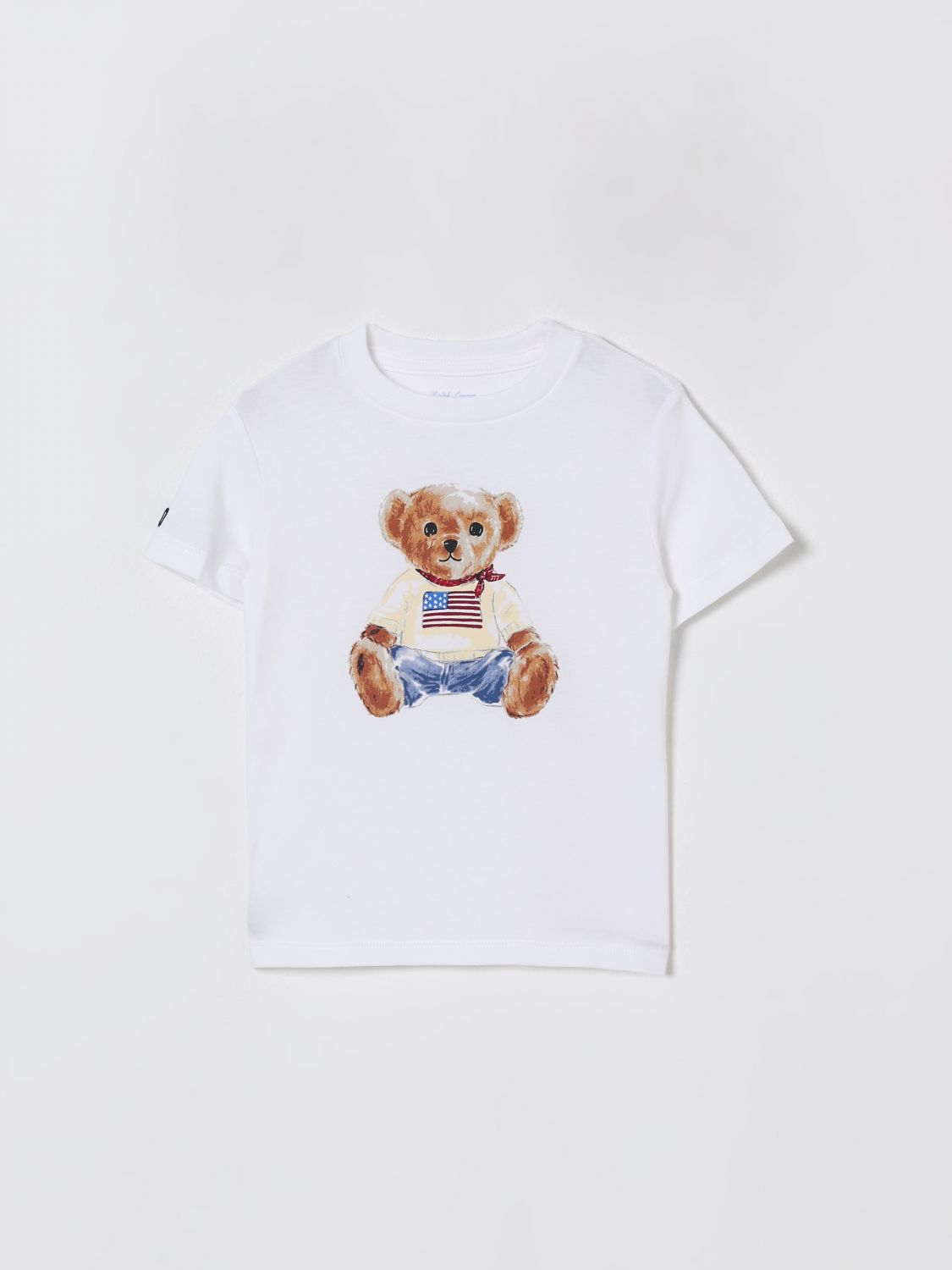 Polo Ralph Lauren T-shirt Kids Color White In White