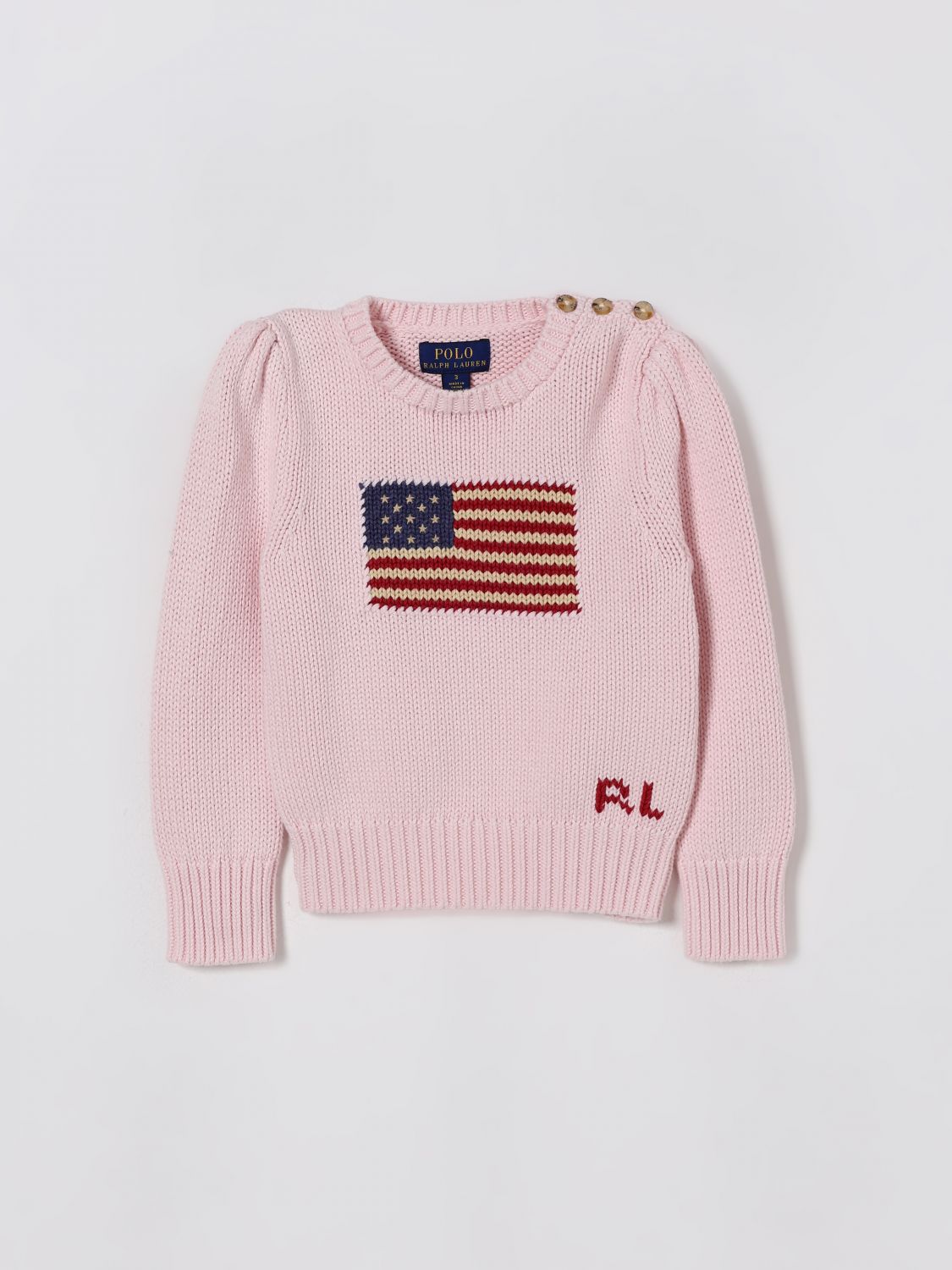 Sweater Polo Ralph Lauren Kids Color Pink