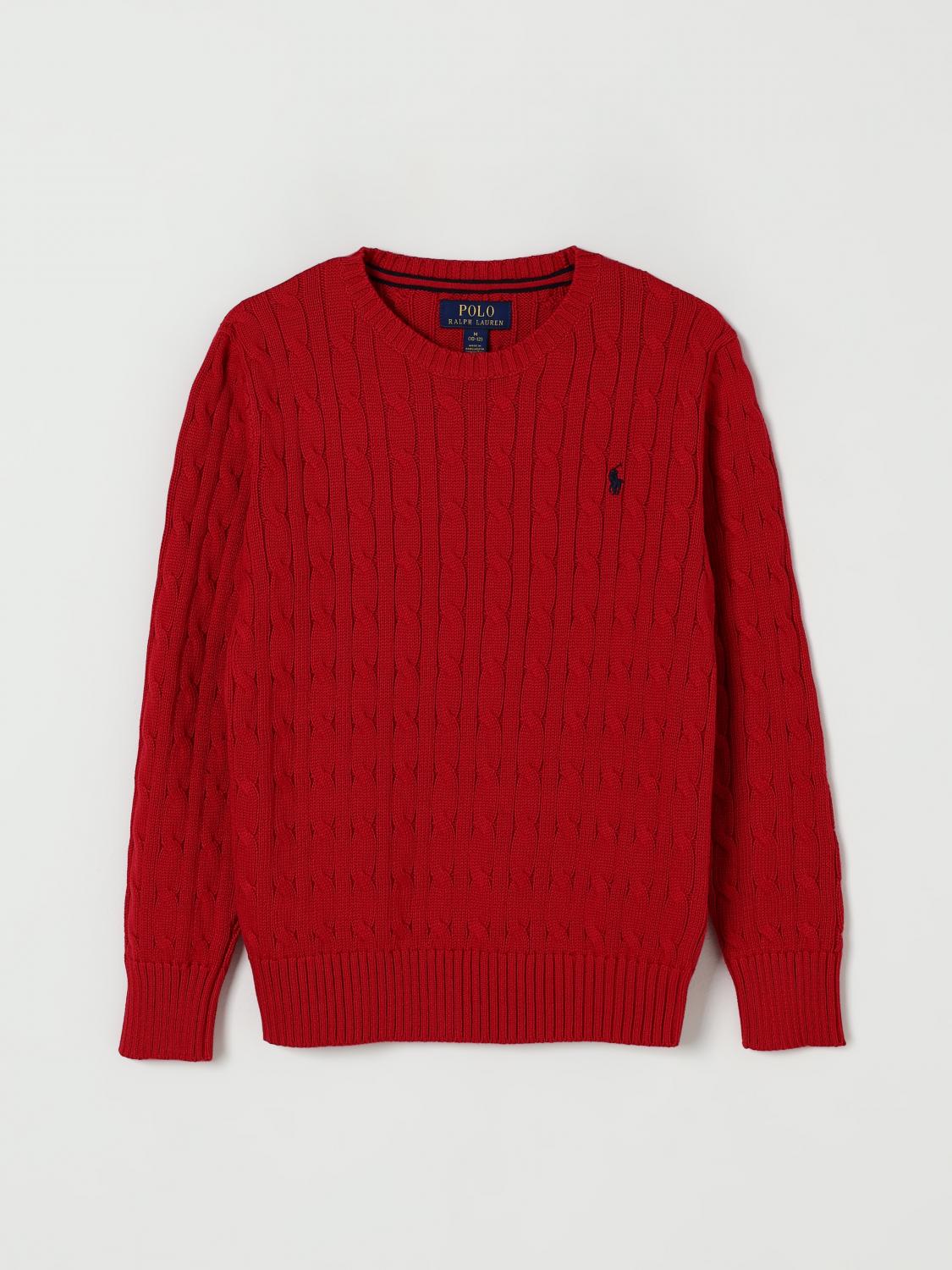 POLO RALPH LAUREN Pullover Kinder Farbe Rot