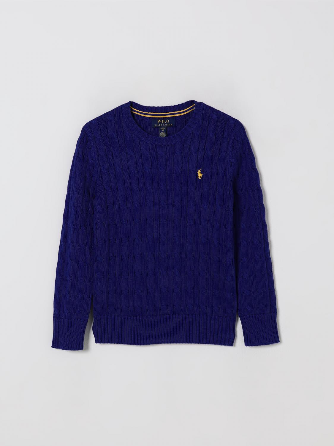Polo Ralph Lauren Sweater  Kids Color Sapphire In Blue
