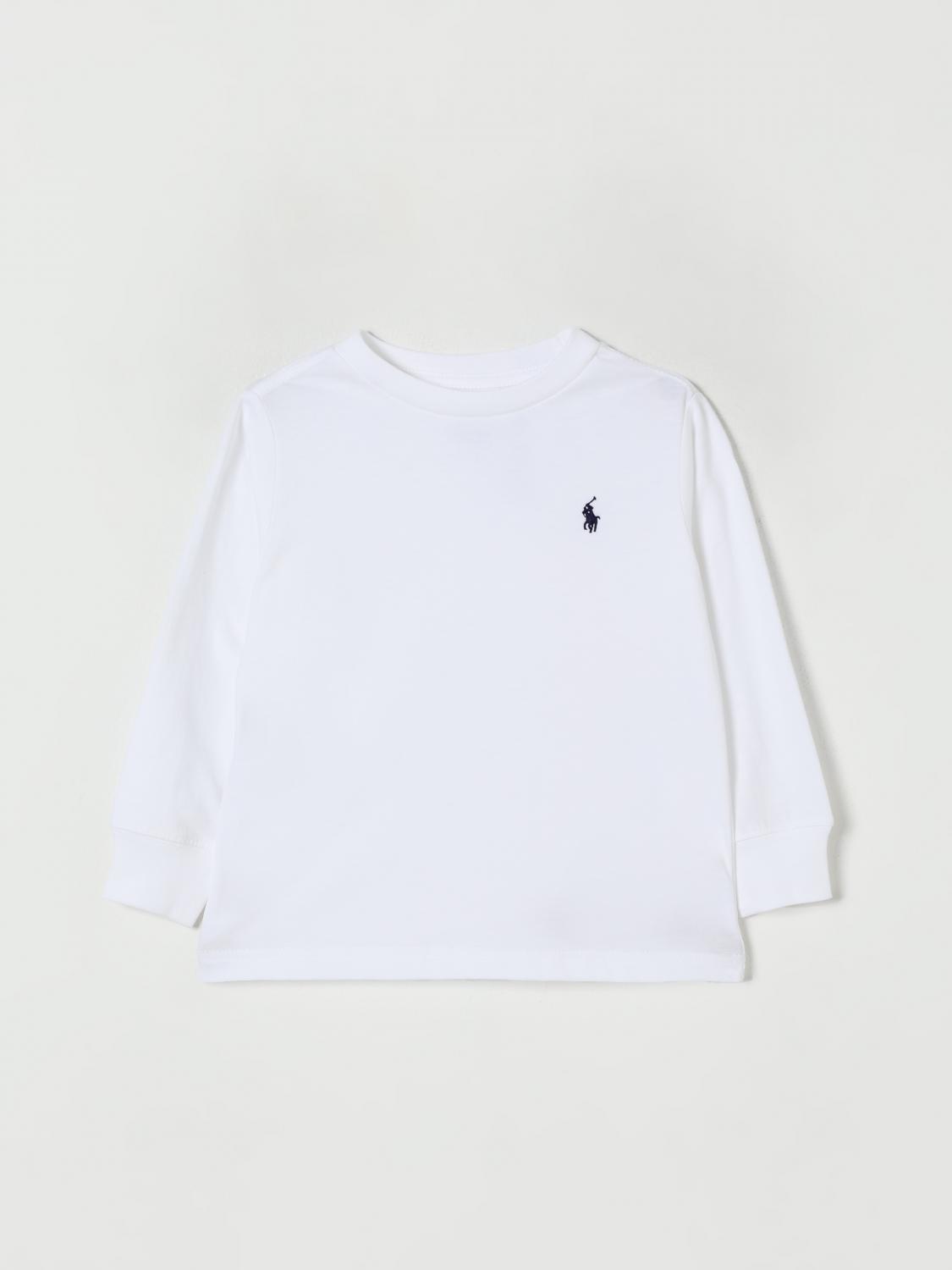 Polo Ralph Lauren T-shirt  Kids Color White In White