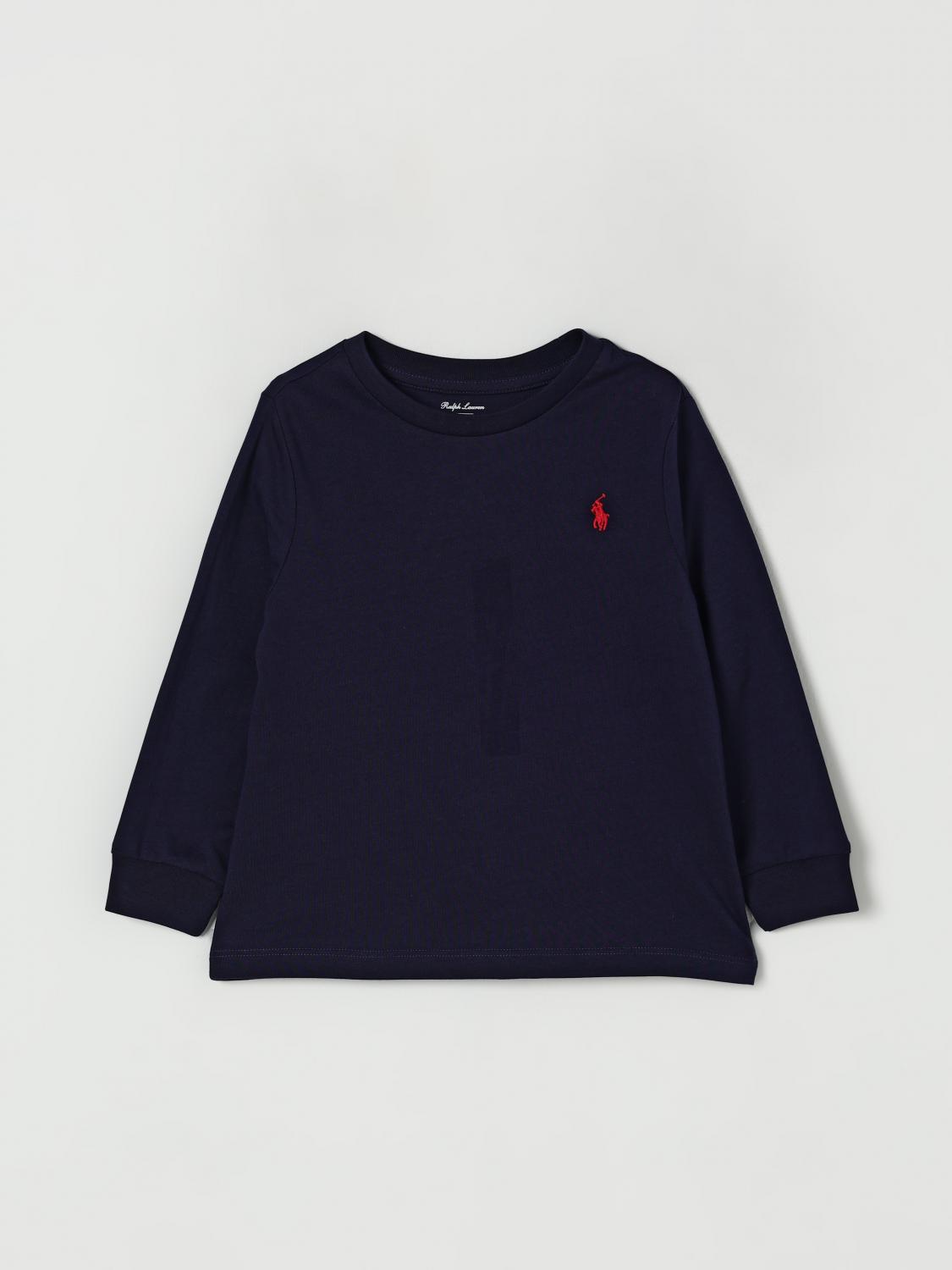 Polo Ralph Lauren T-shirt  Kids Color Navy In Blue