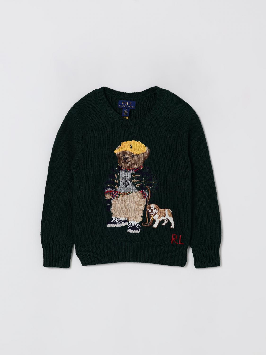 POLO RALPH LAUREN Pullover Kinder Farbe Grün
