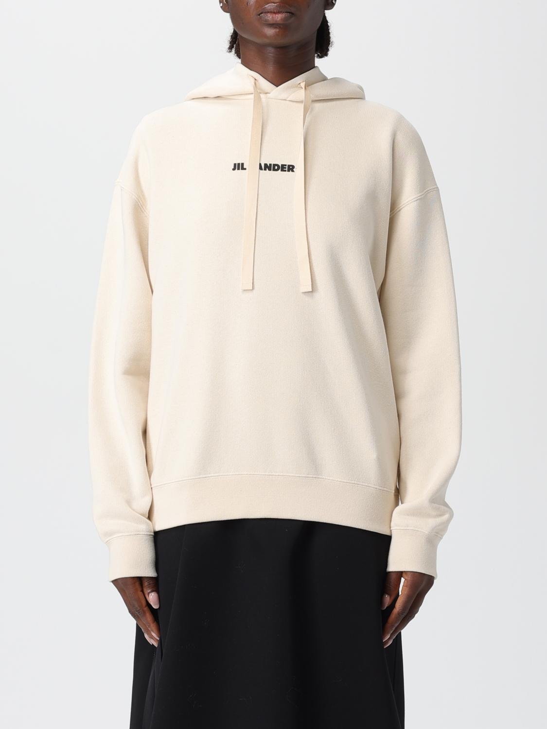Jil Sander JIL SANDER Sweatshirt Woman color Sand　JIL SANDER ジルサンダー スウェットシャツ ウーマンカラー サンド