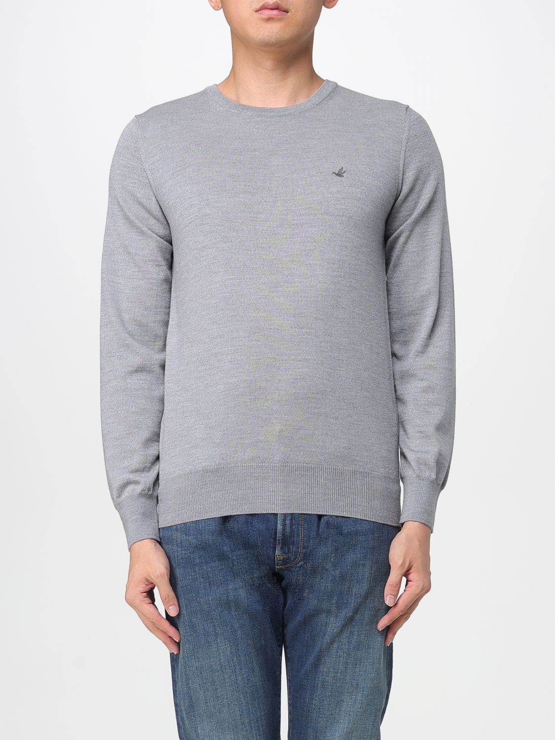 Brooksfield Sweater  Men Color Grey In Gray