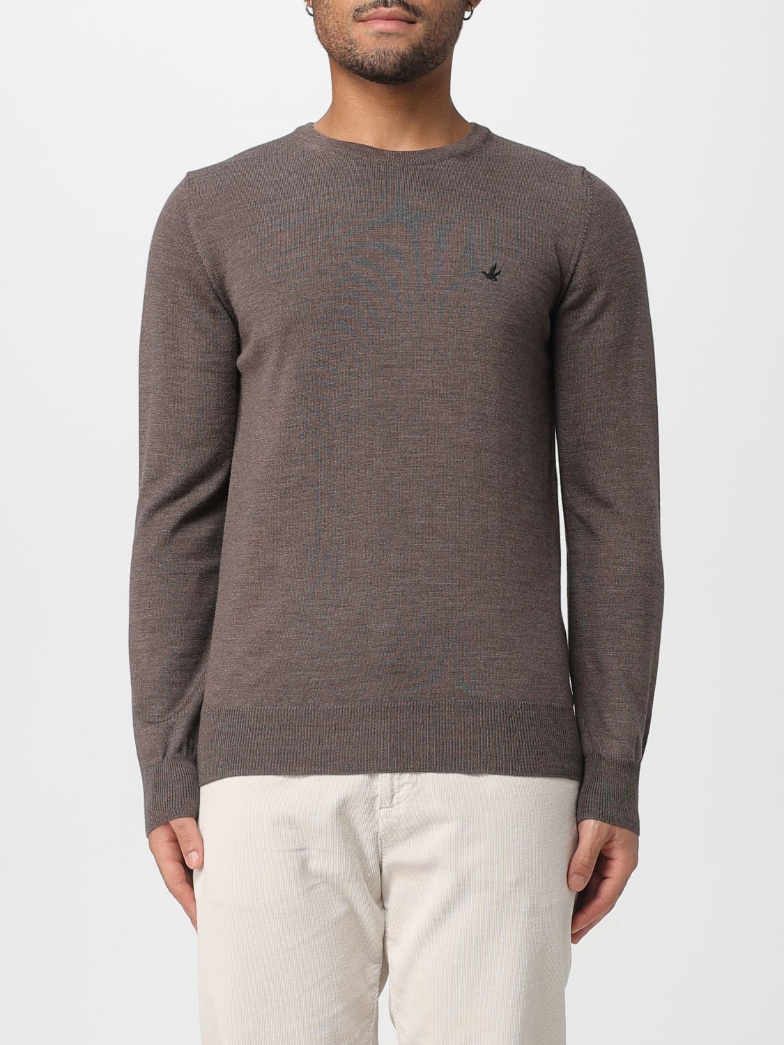 Brooksfield Sweater  Men Color Brown In Brown