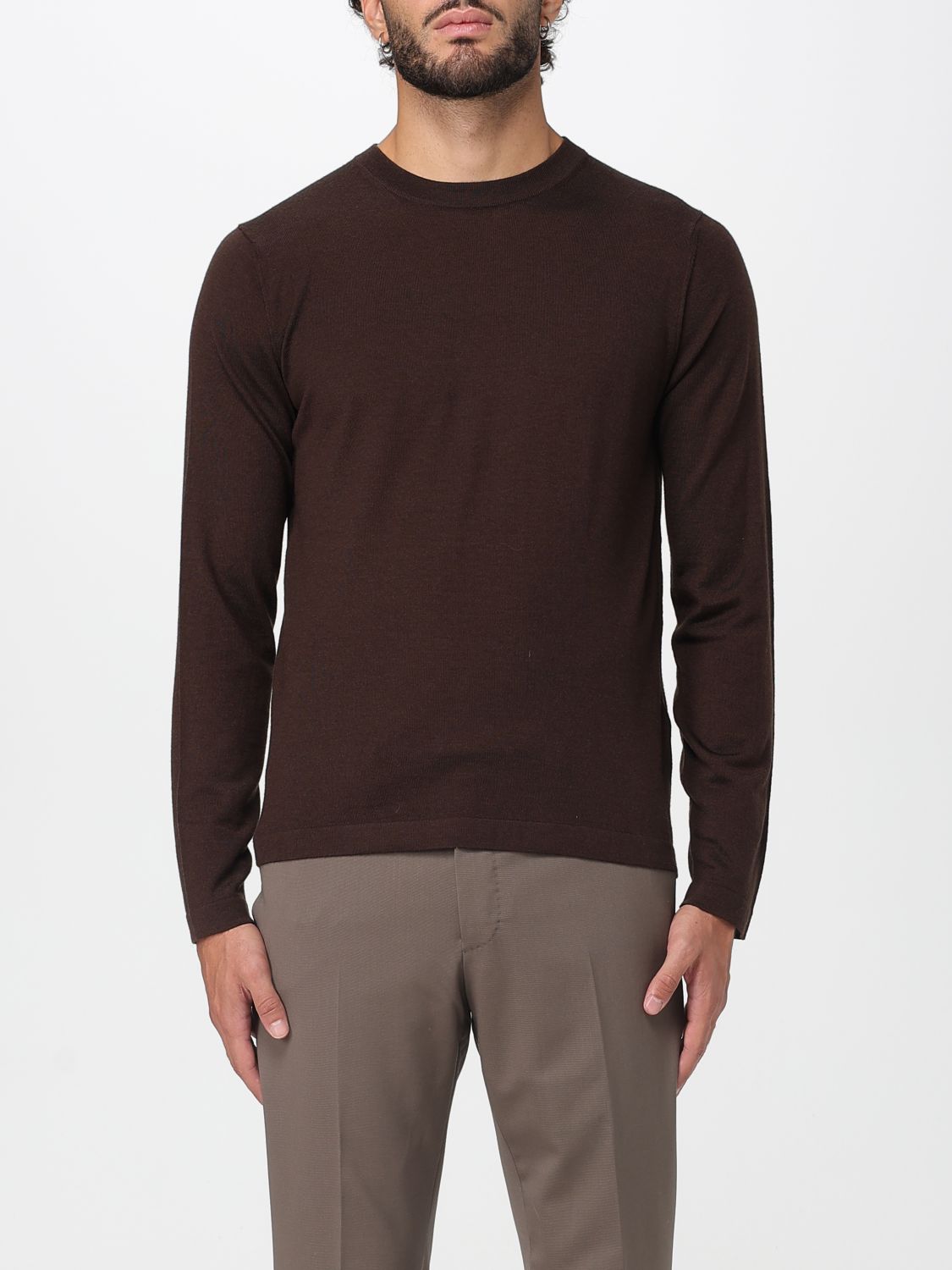Brooksfield Sweater  Men Color Ebony In Brown