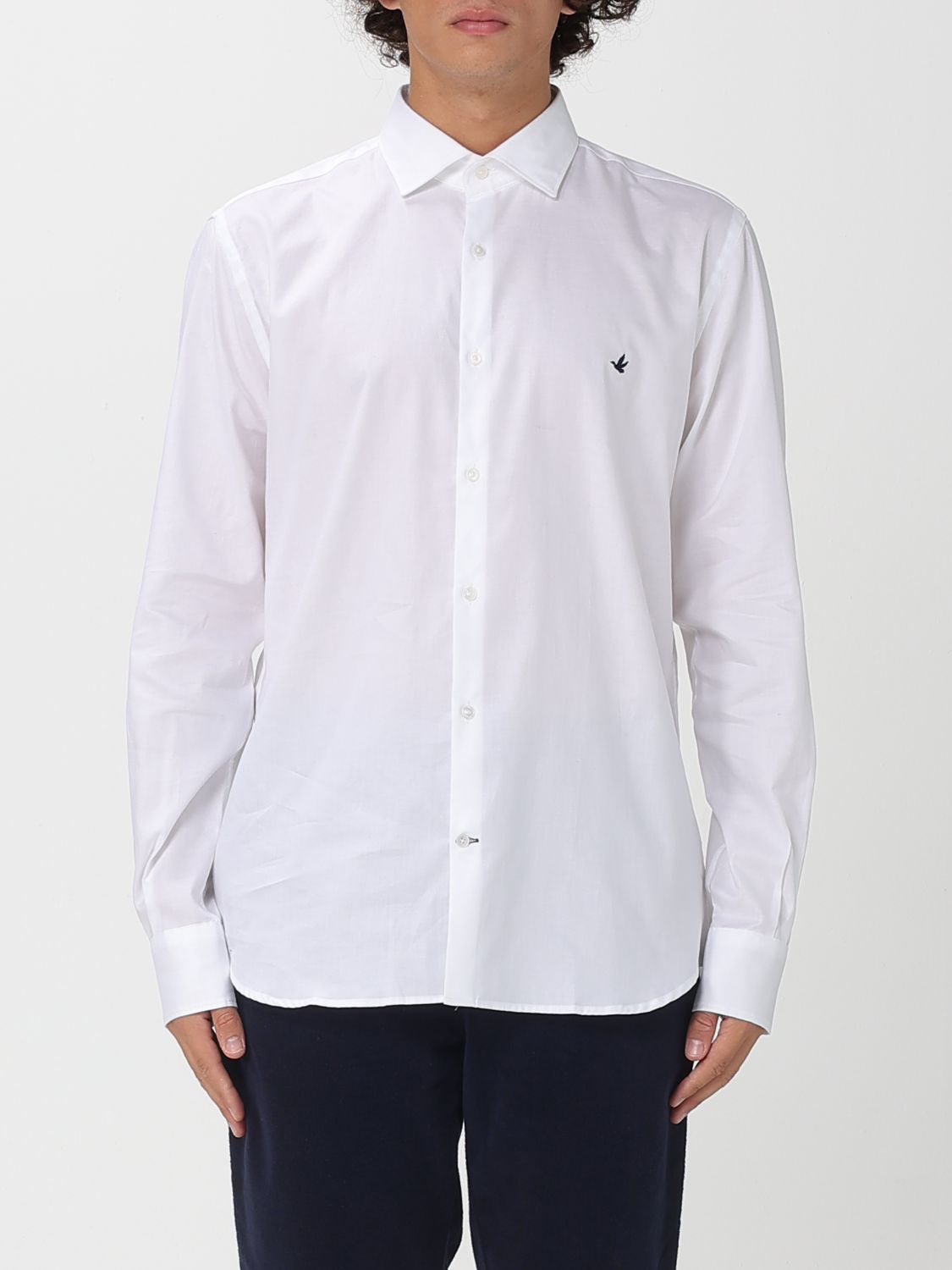 Brooksfield Shirt Men Color White In White