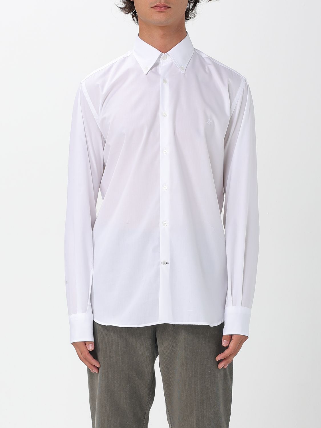 Brooksfield Shirt  Men Color White