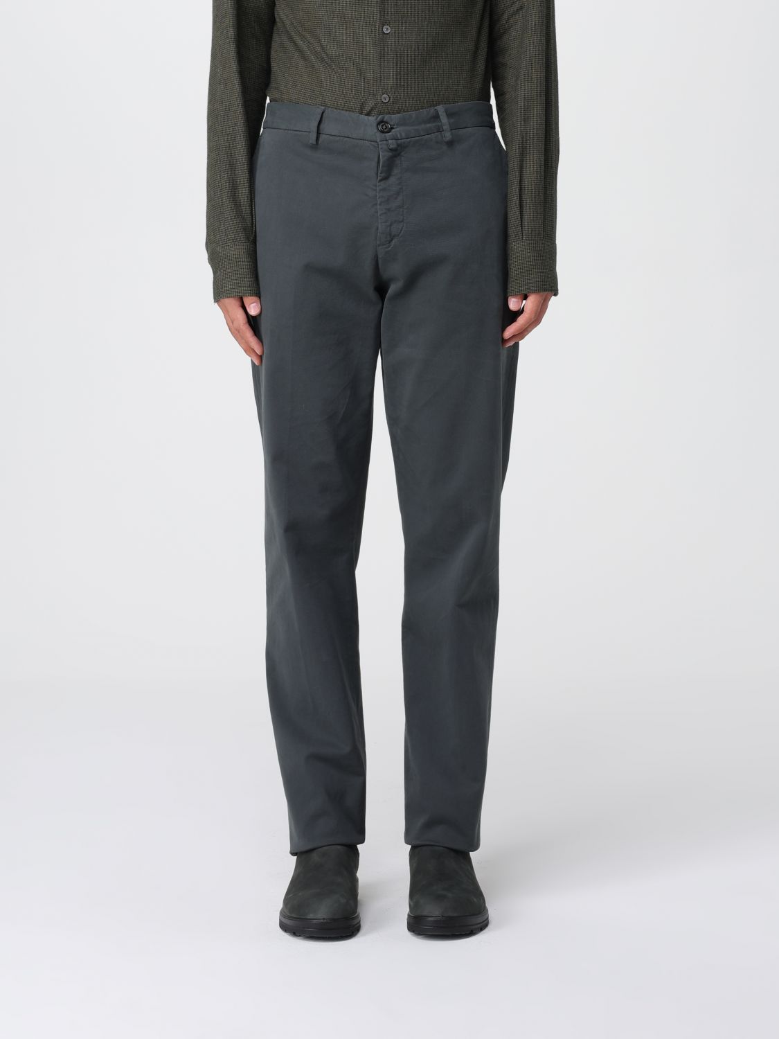Brooksfield Pants  Men Color Grey In Gray