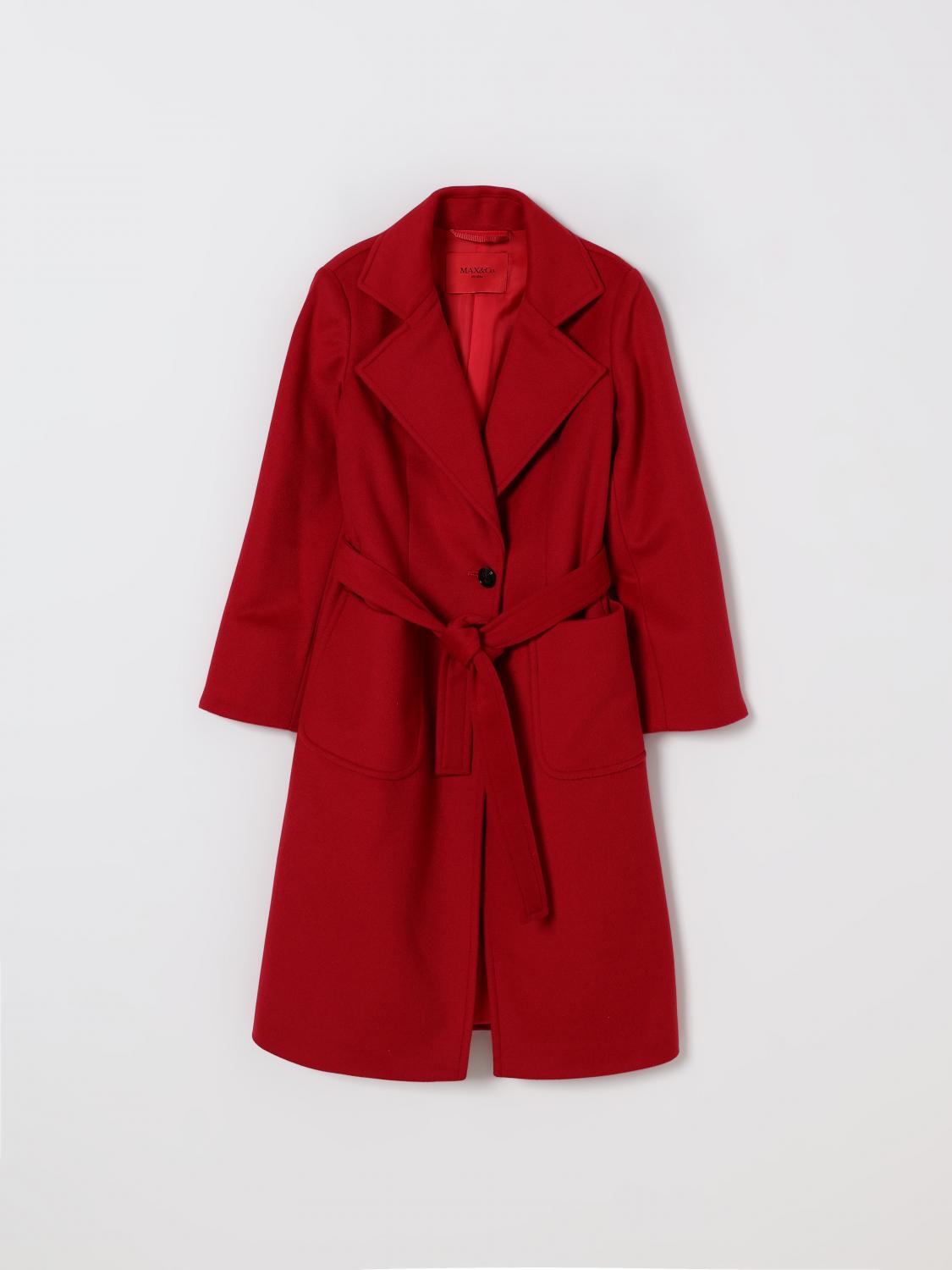 MAX & CO. KID Children's Coat Color Red